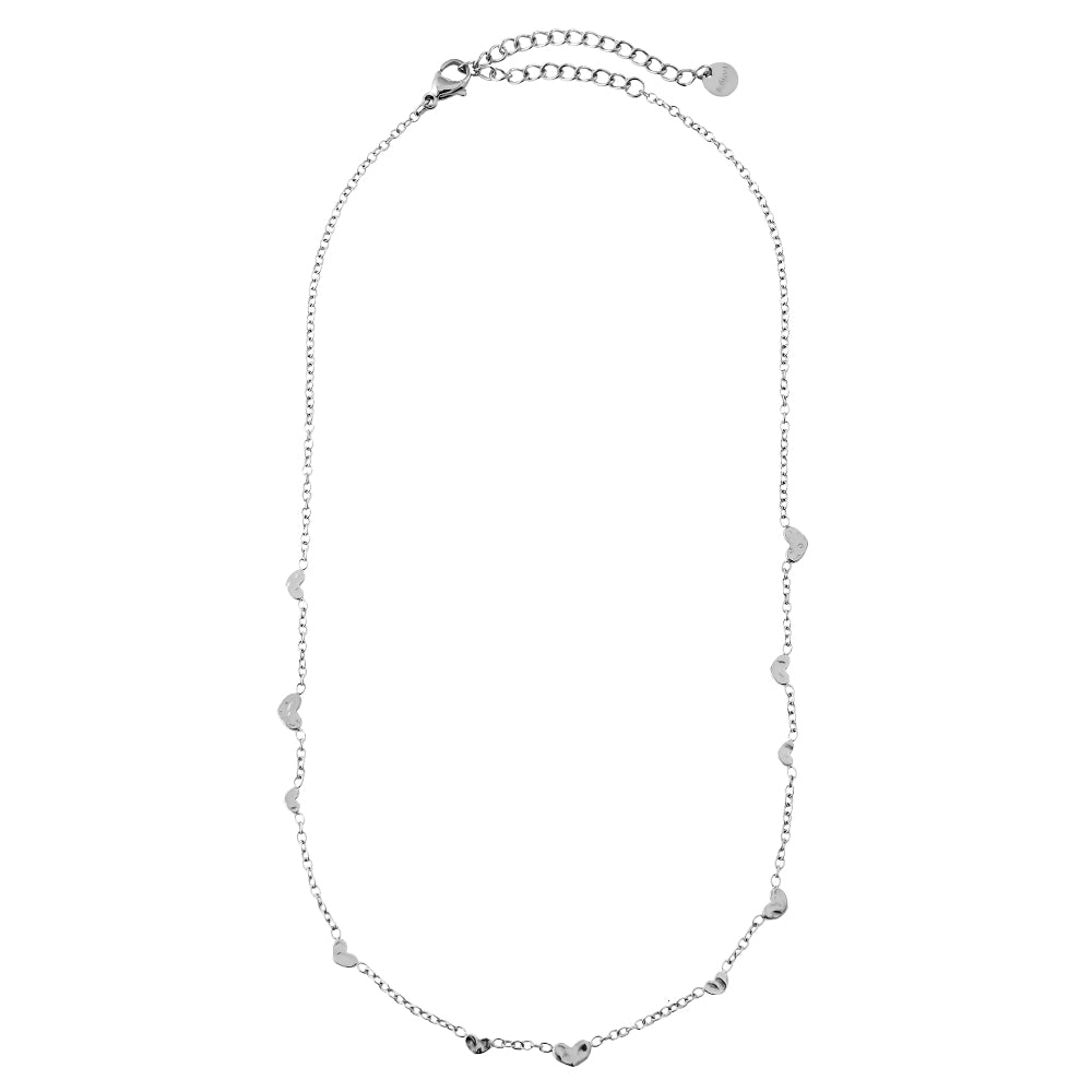 Mini-Herzkette – Silber