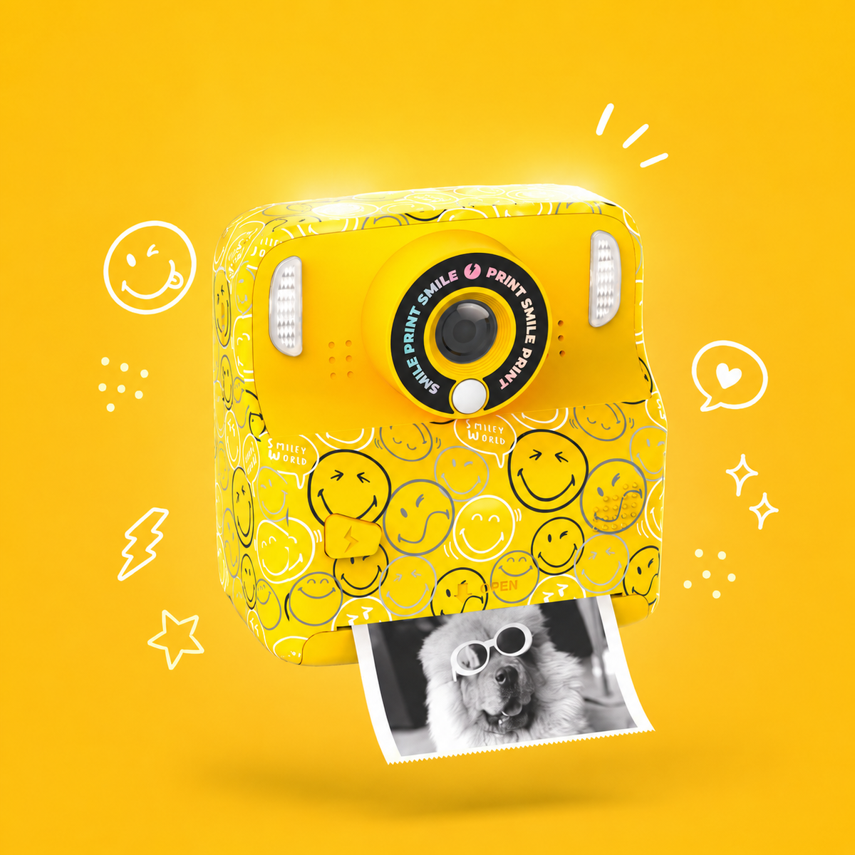 MOB x SmileyWorld PixiSmiley Gelb