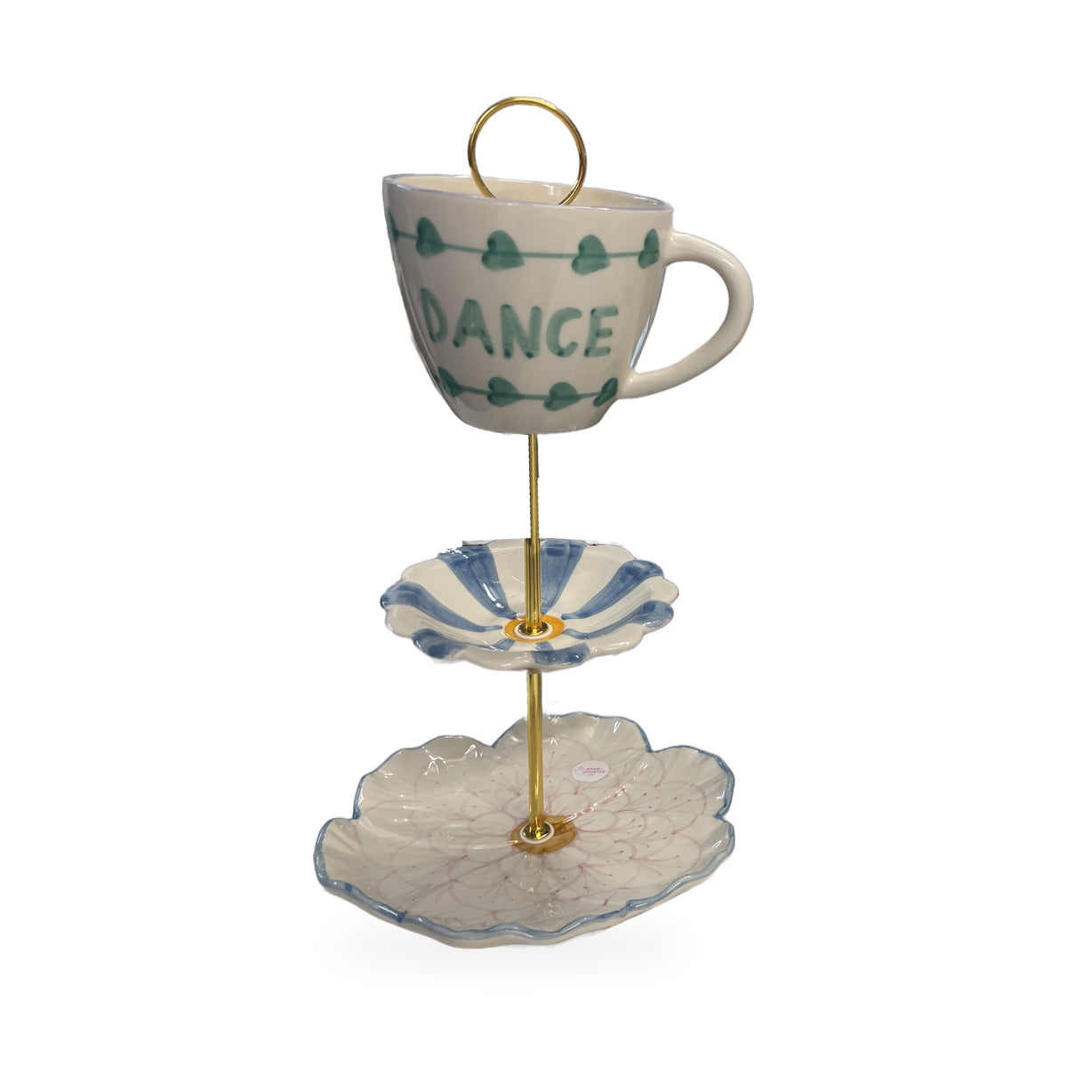 Rice Etagere DANCE Blau – 3-stufig