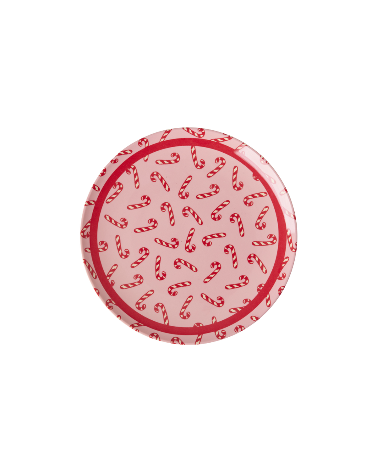 Rice – Kleiner Melamin-Kuchenteller – Weihnachten – Candy Cane