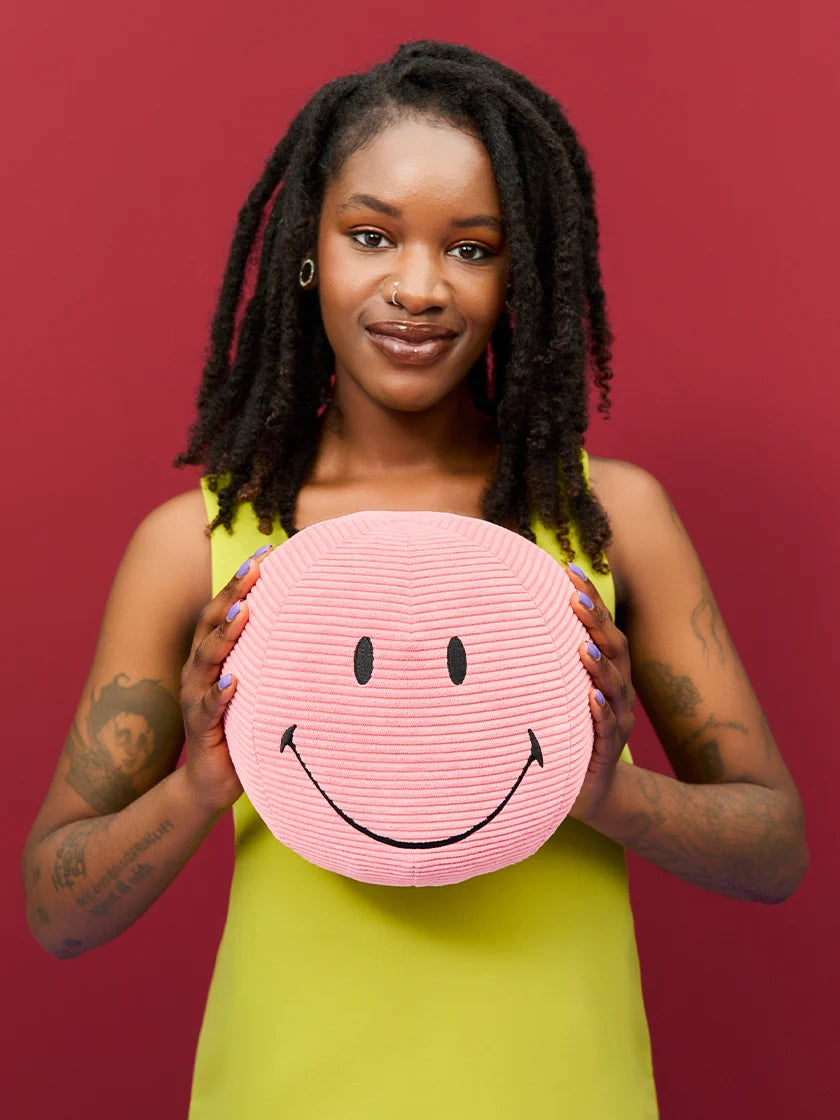 Smiley ECO Corduroy Pink