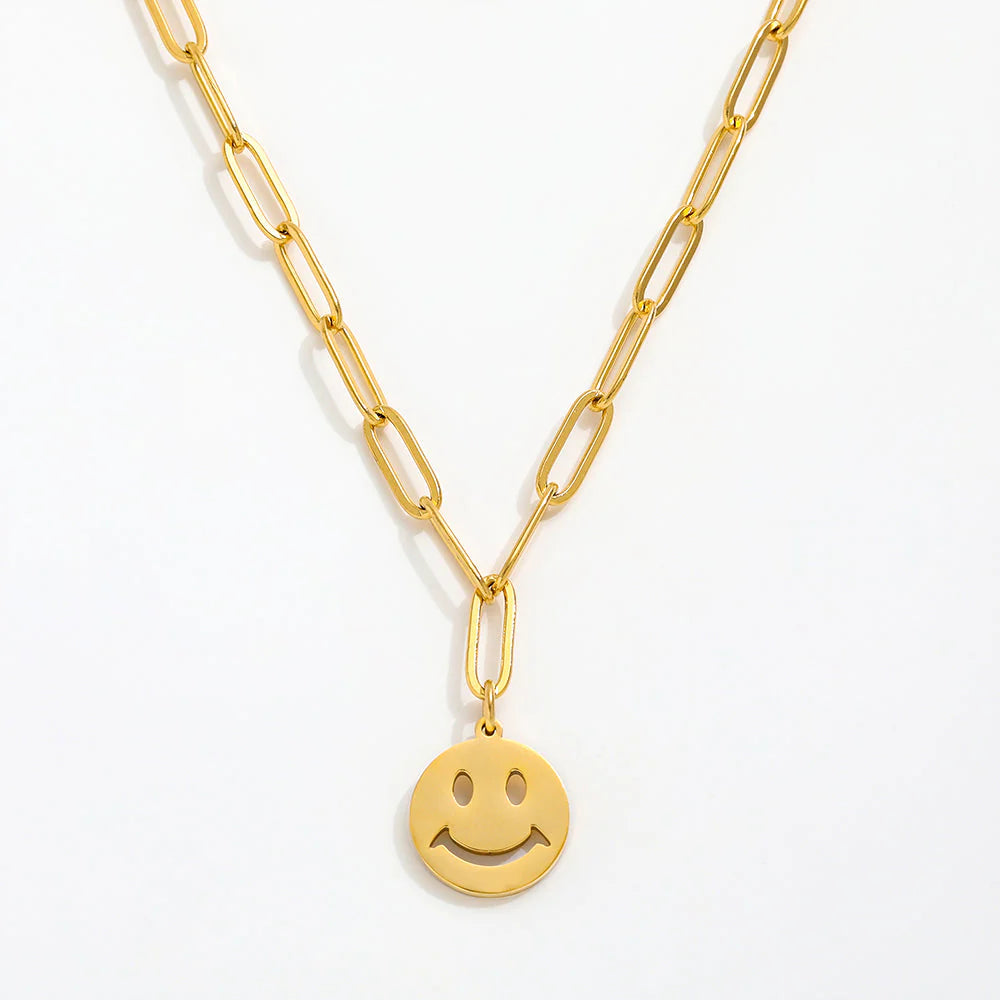 Glam&Glory Kette Smiley