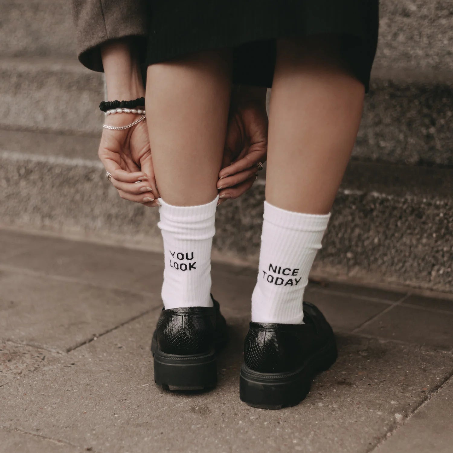 Socken You look nice today