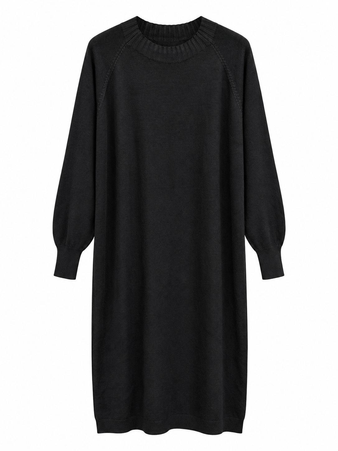 Strickkleid Everyday Schwarz Studio Produktfoto