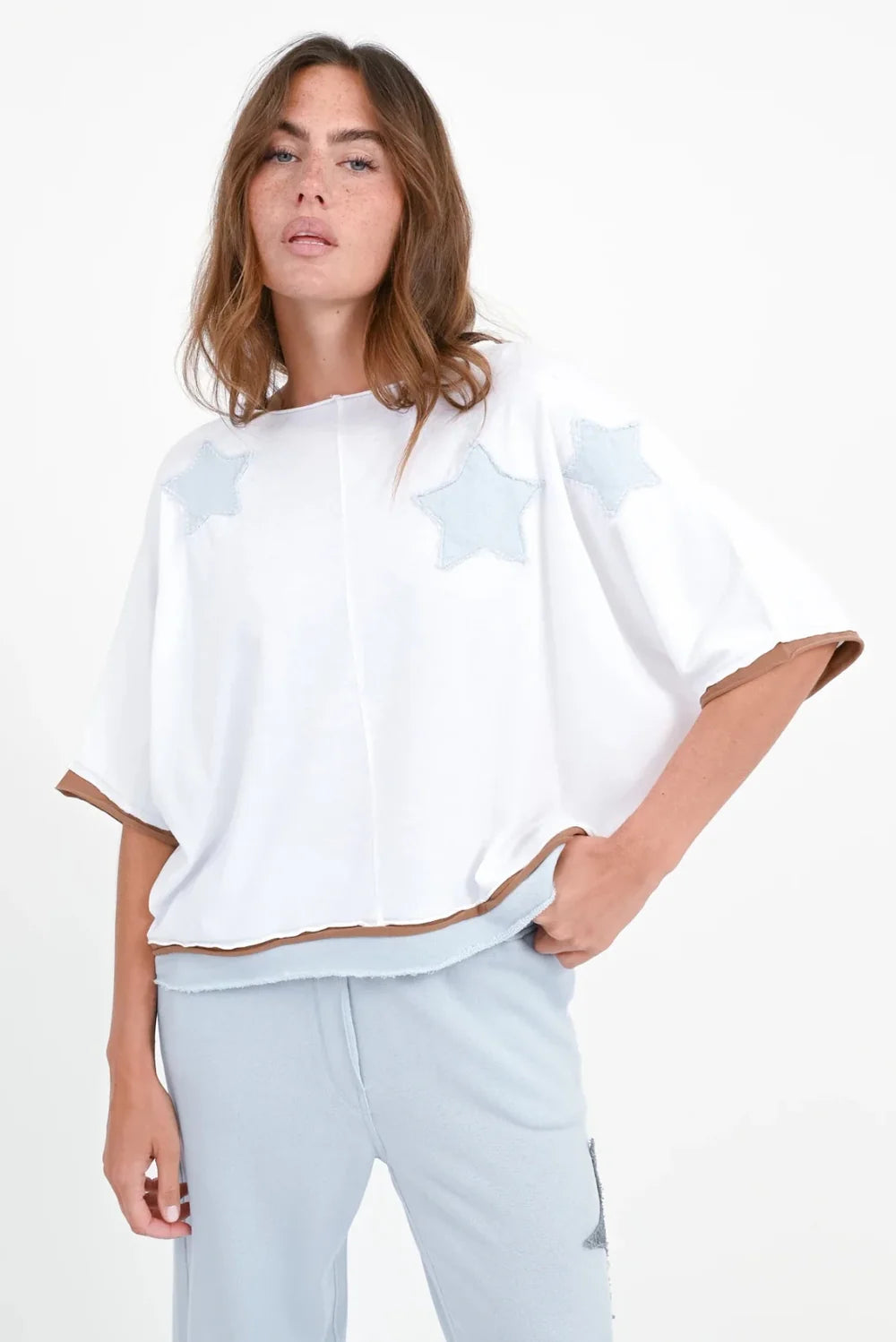 T-Shirt LJV Stern-Patches Rumbia