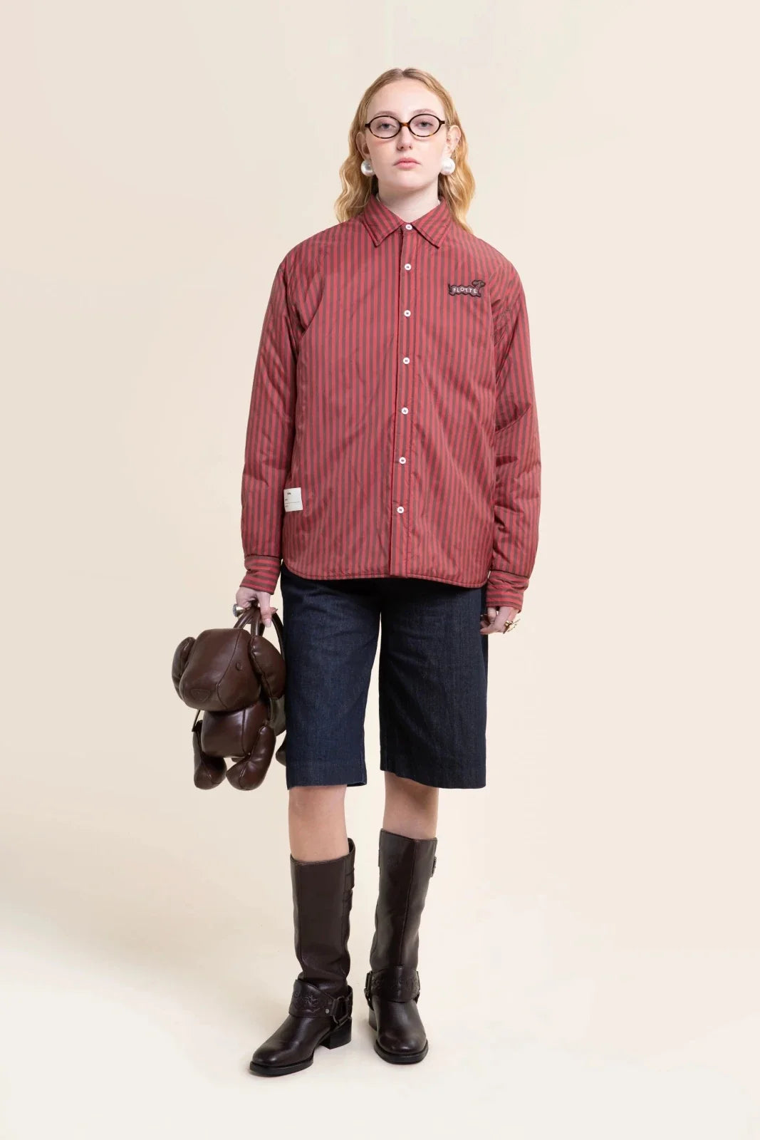 Overshirt Walter rot Flotte