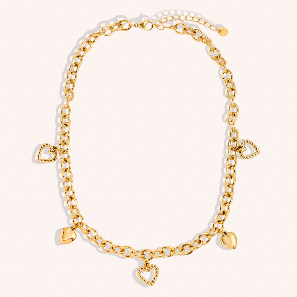 Herz-Charmkette – Schmuck-Neuheiten bei Goldstück