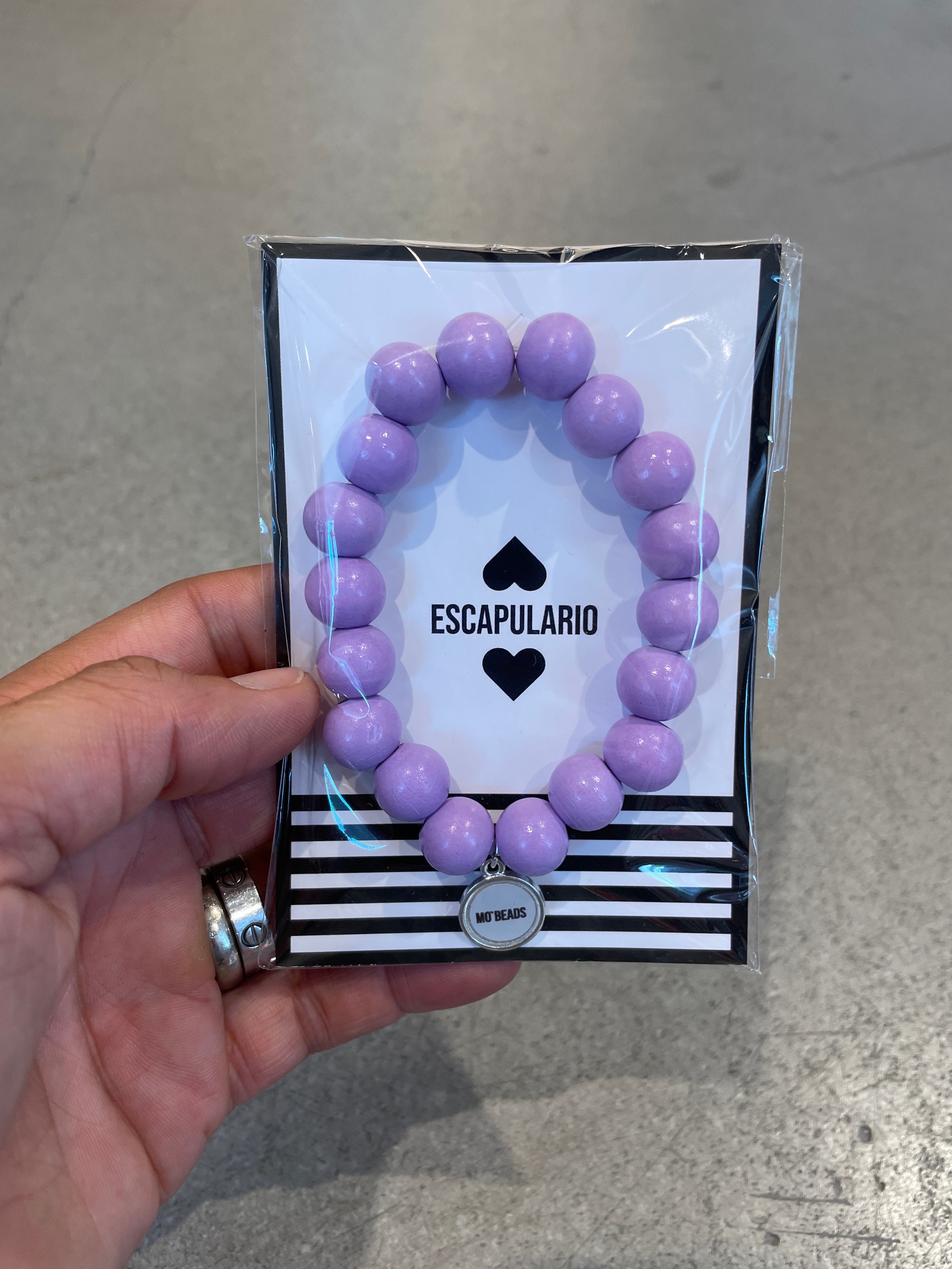 Armband Holzperle