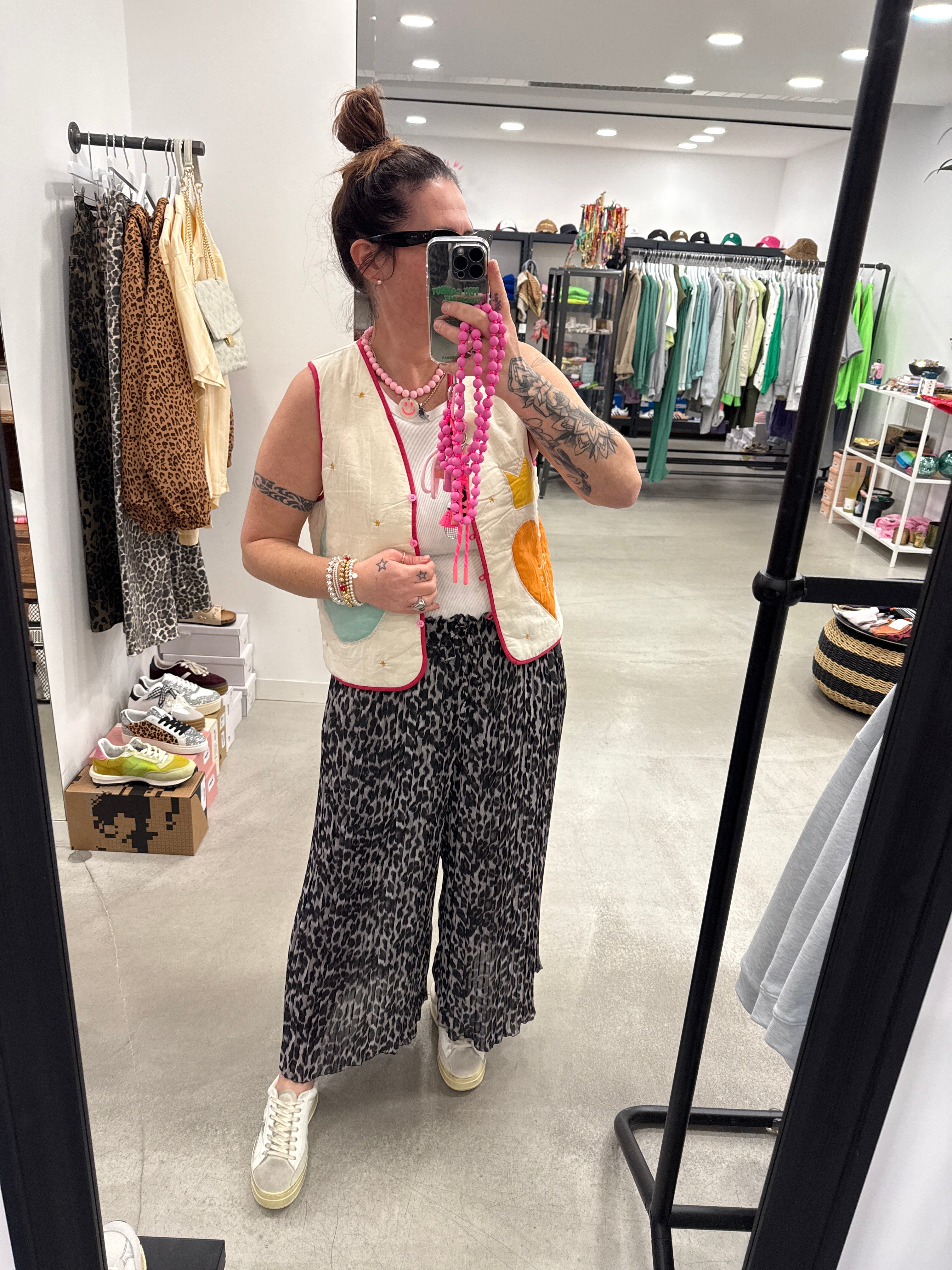 Hose Plisee Leo