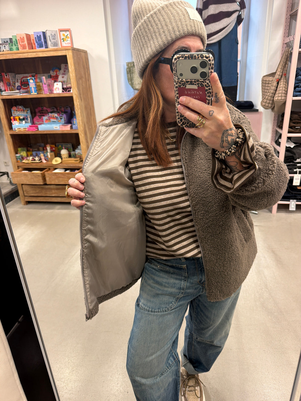 Jacke LA Teddy