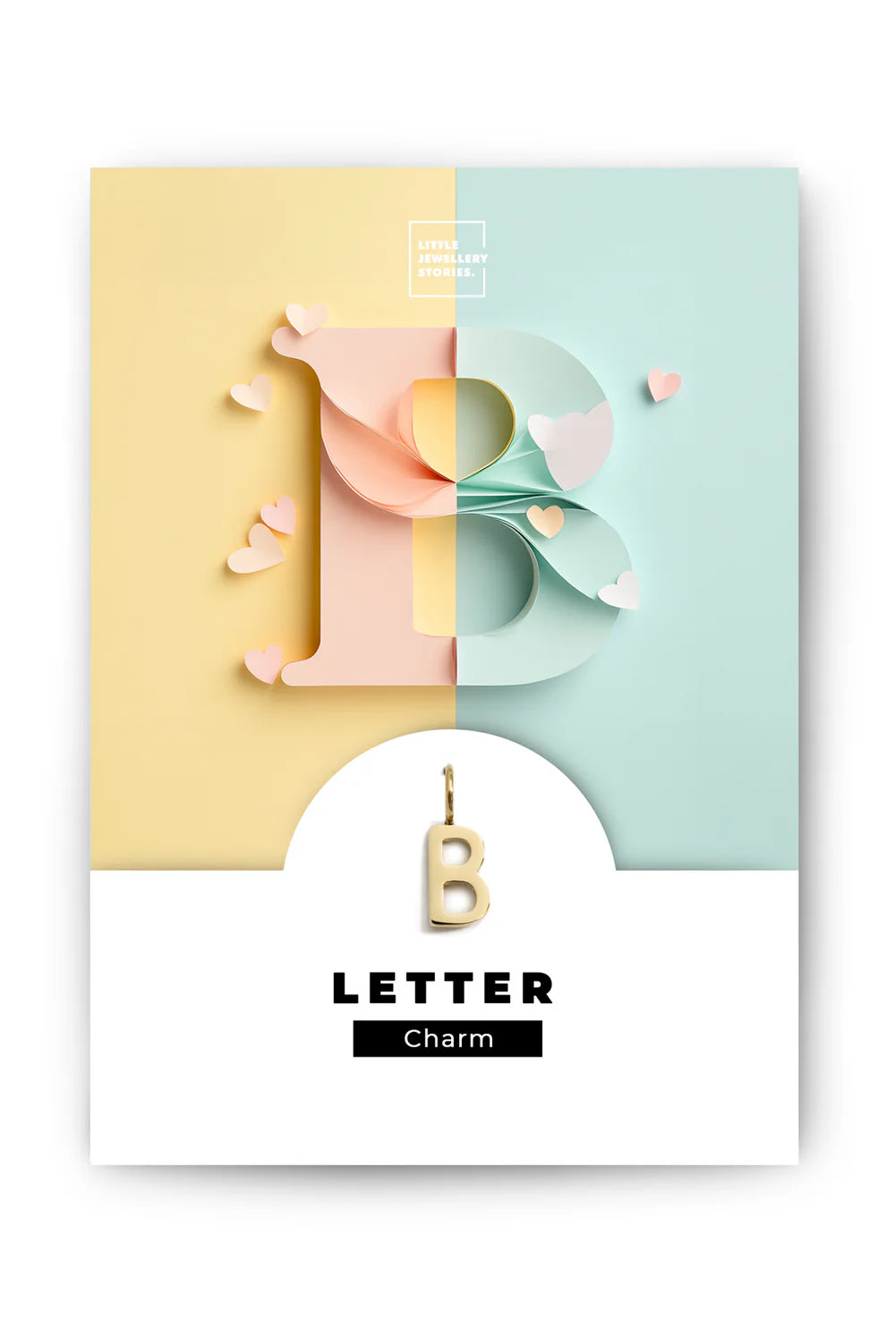 Kette Charm Letter LJS