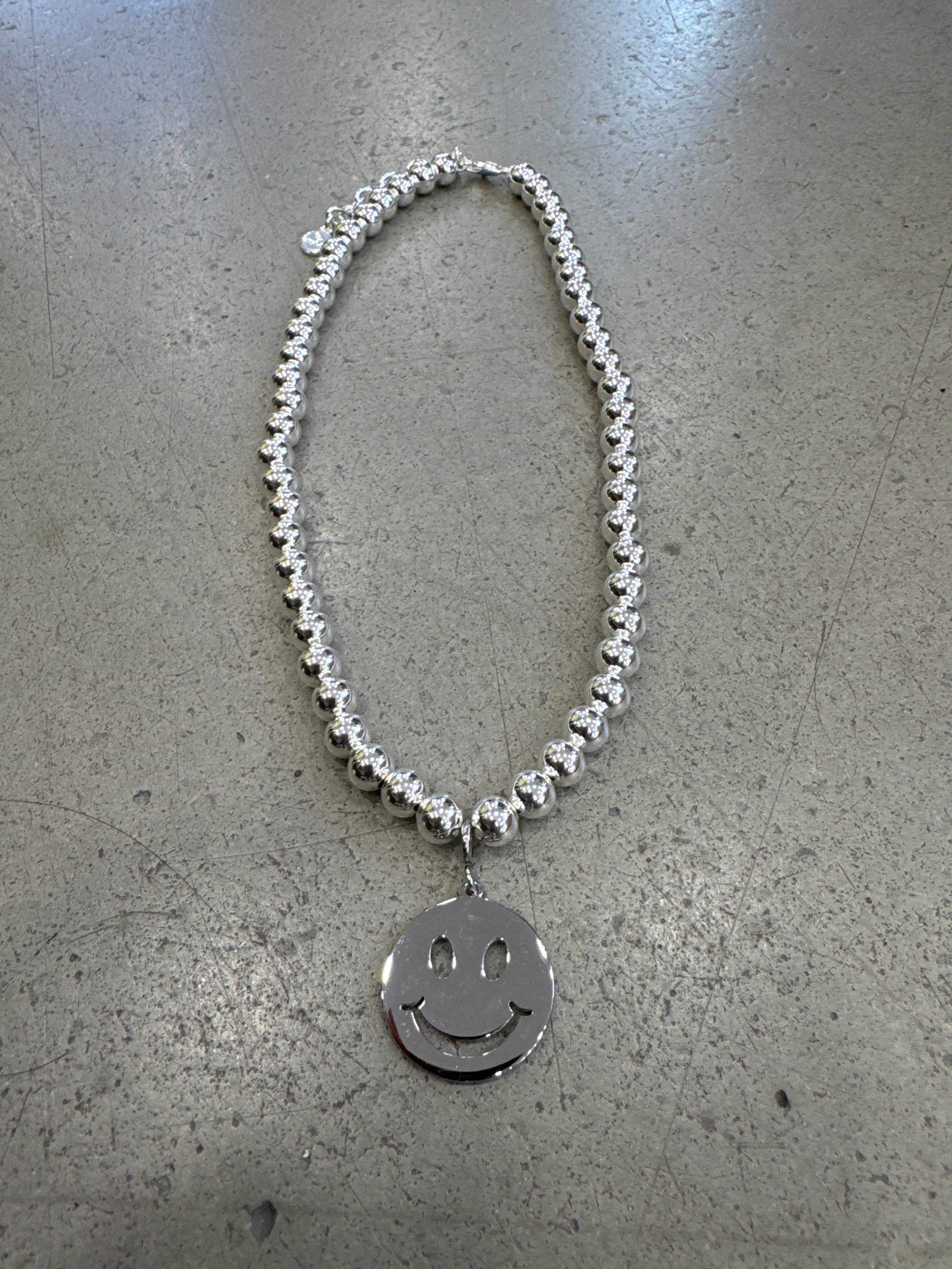 Kette Smiley Silber
