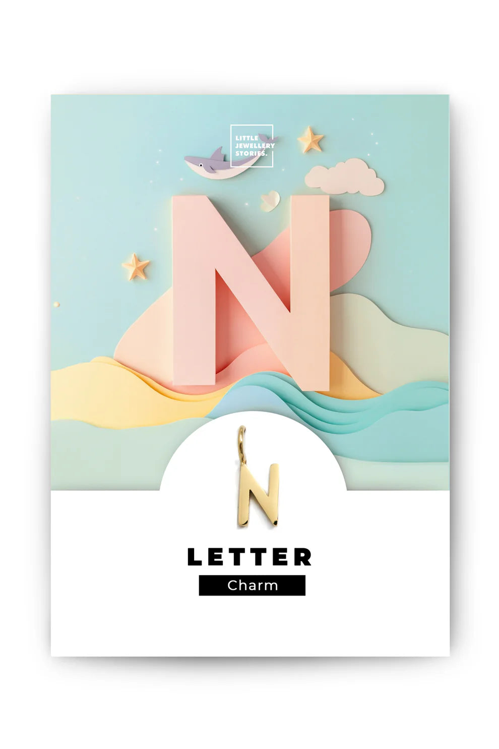 Kette Charm Letter LJS