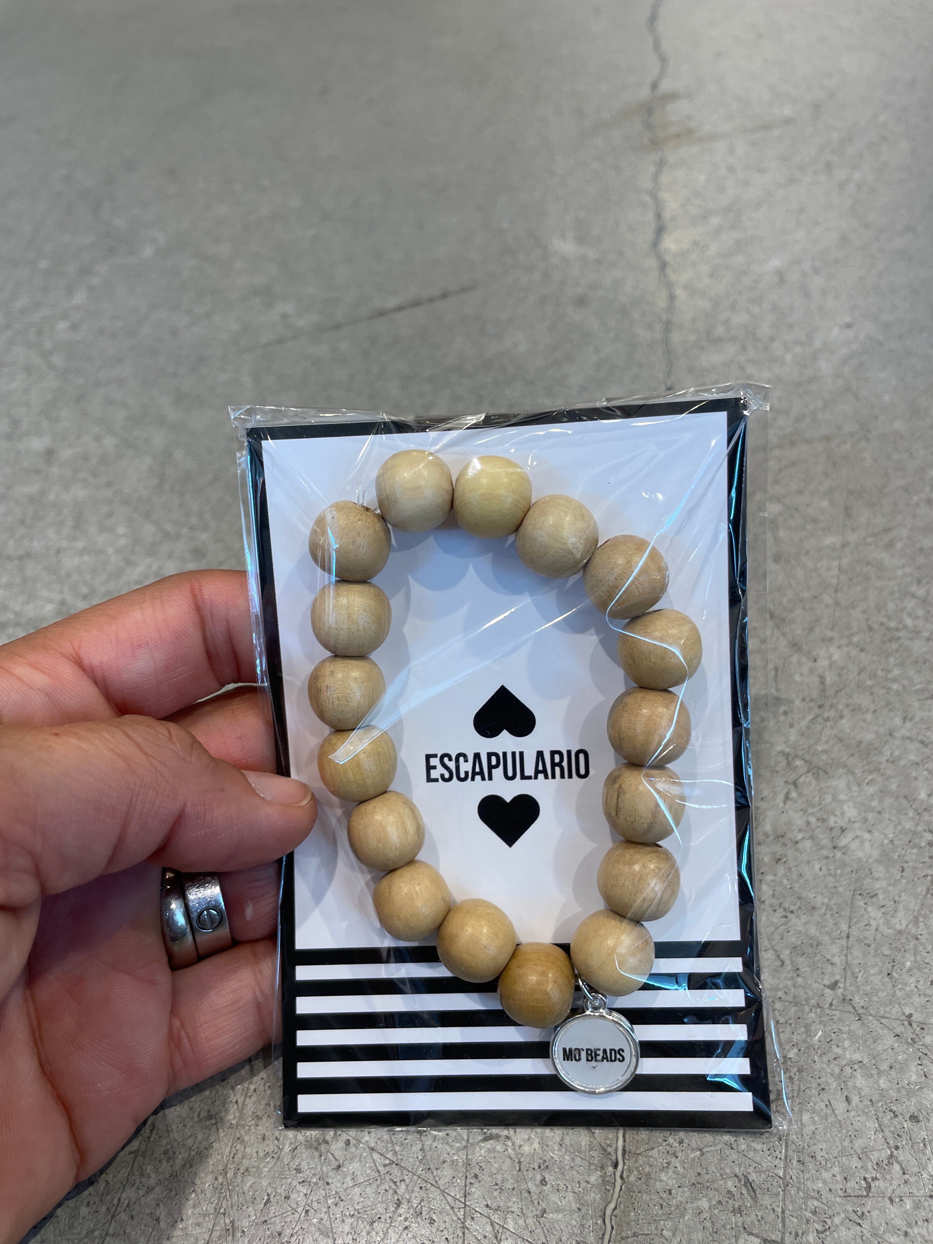 Armband Holzperle