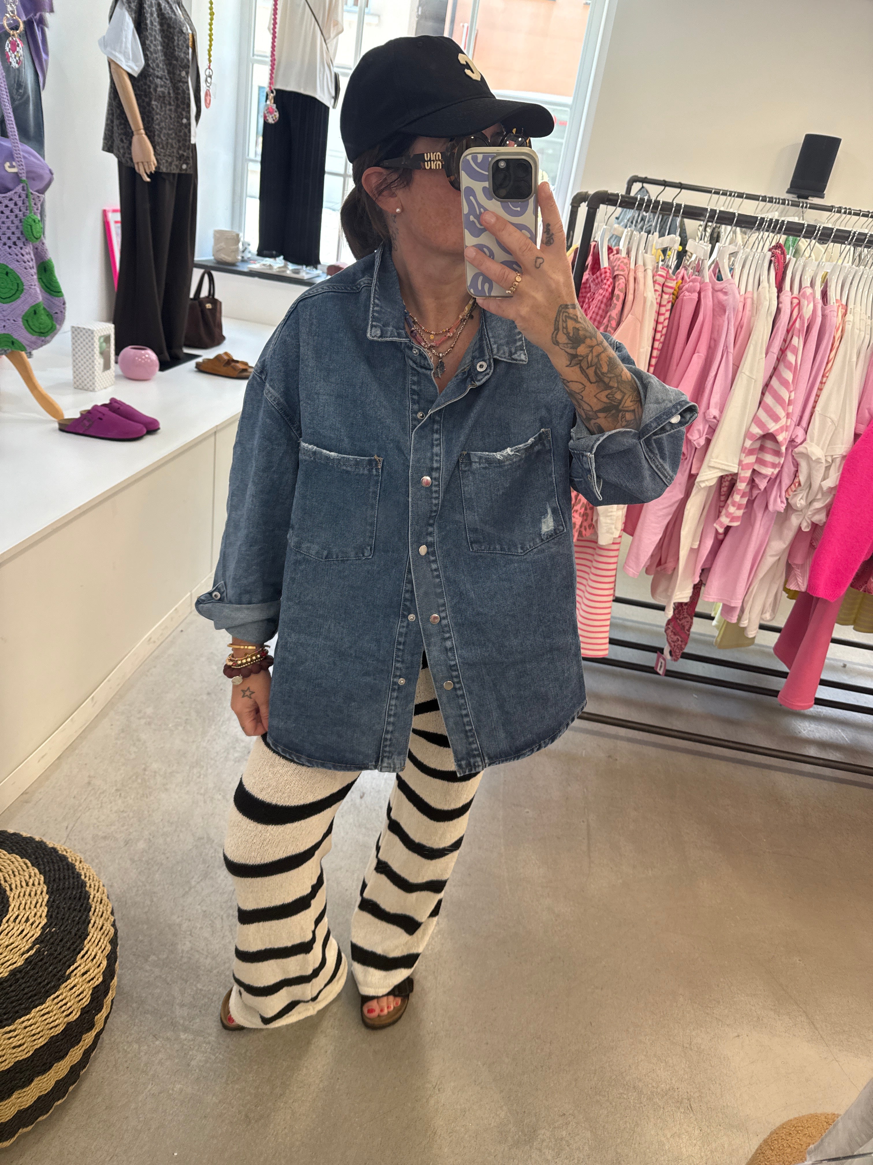 Bluse Denim