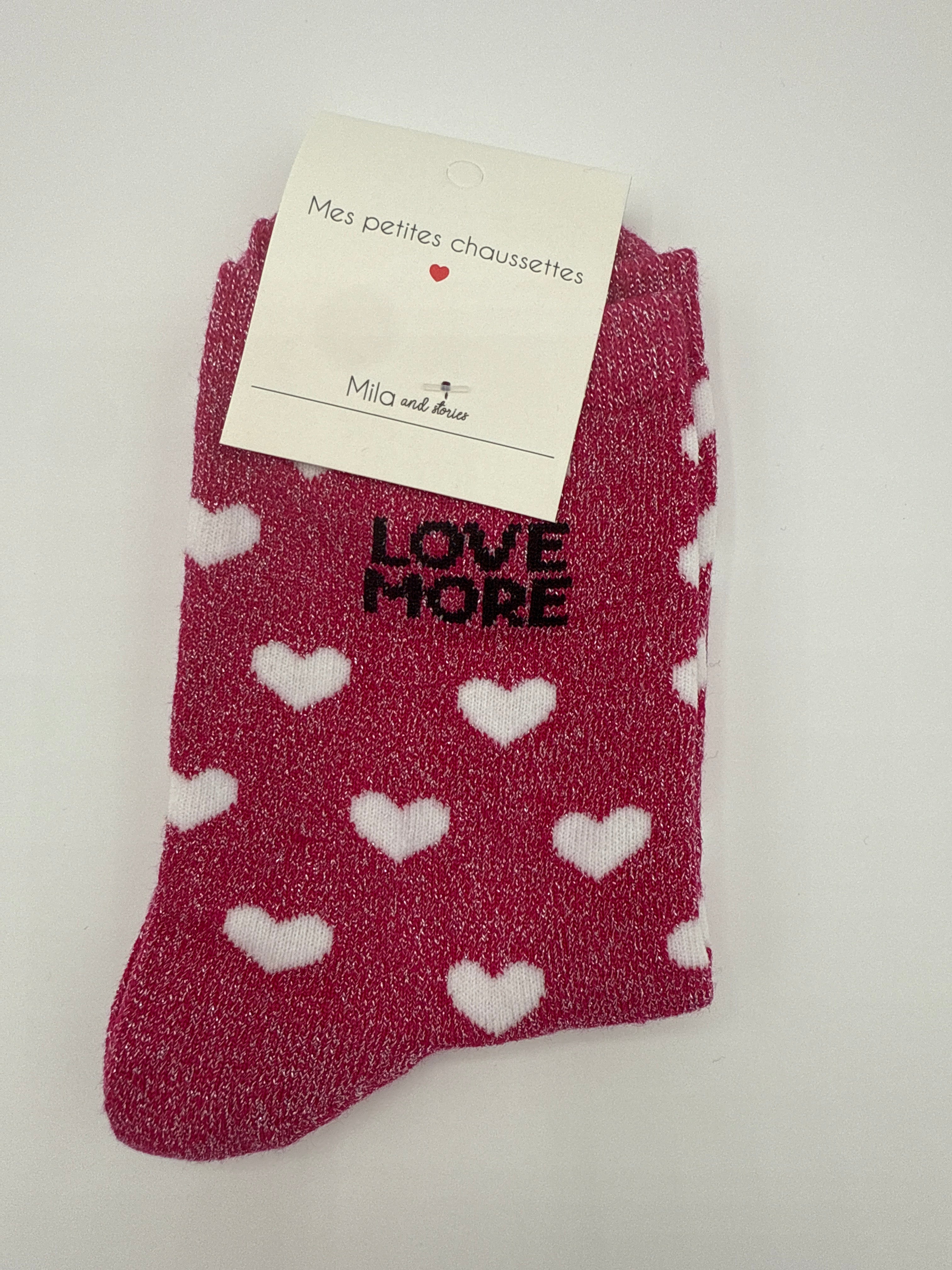 Socken Love Heart