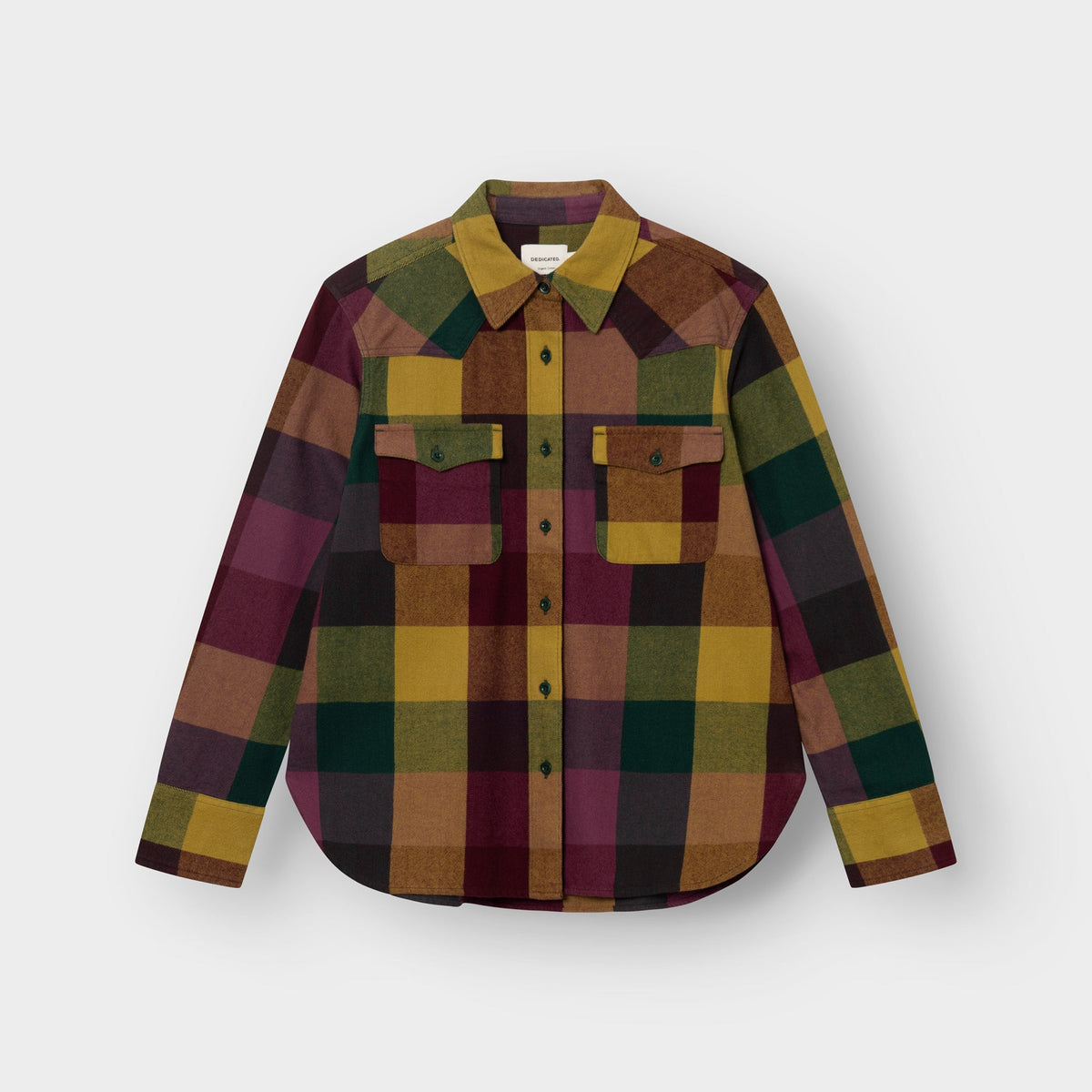 DEDICATED Flanellhemd Arboga Bold Multi Color