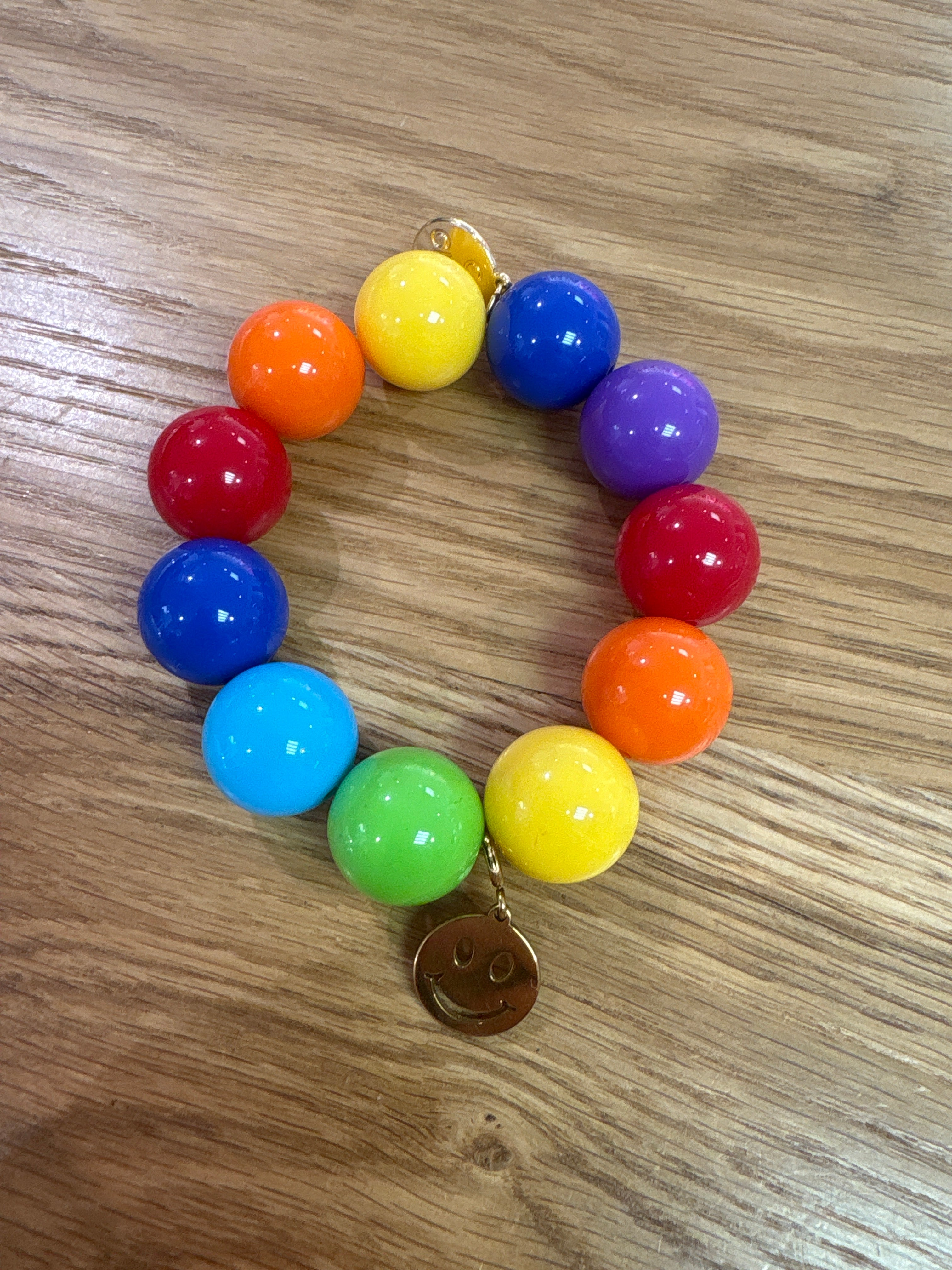 Armband colorfull Smiley