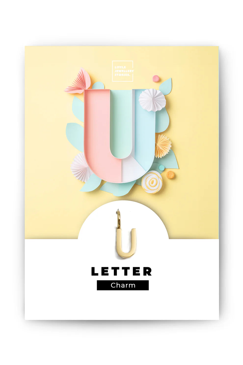 Kette Charm Letter LJS