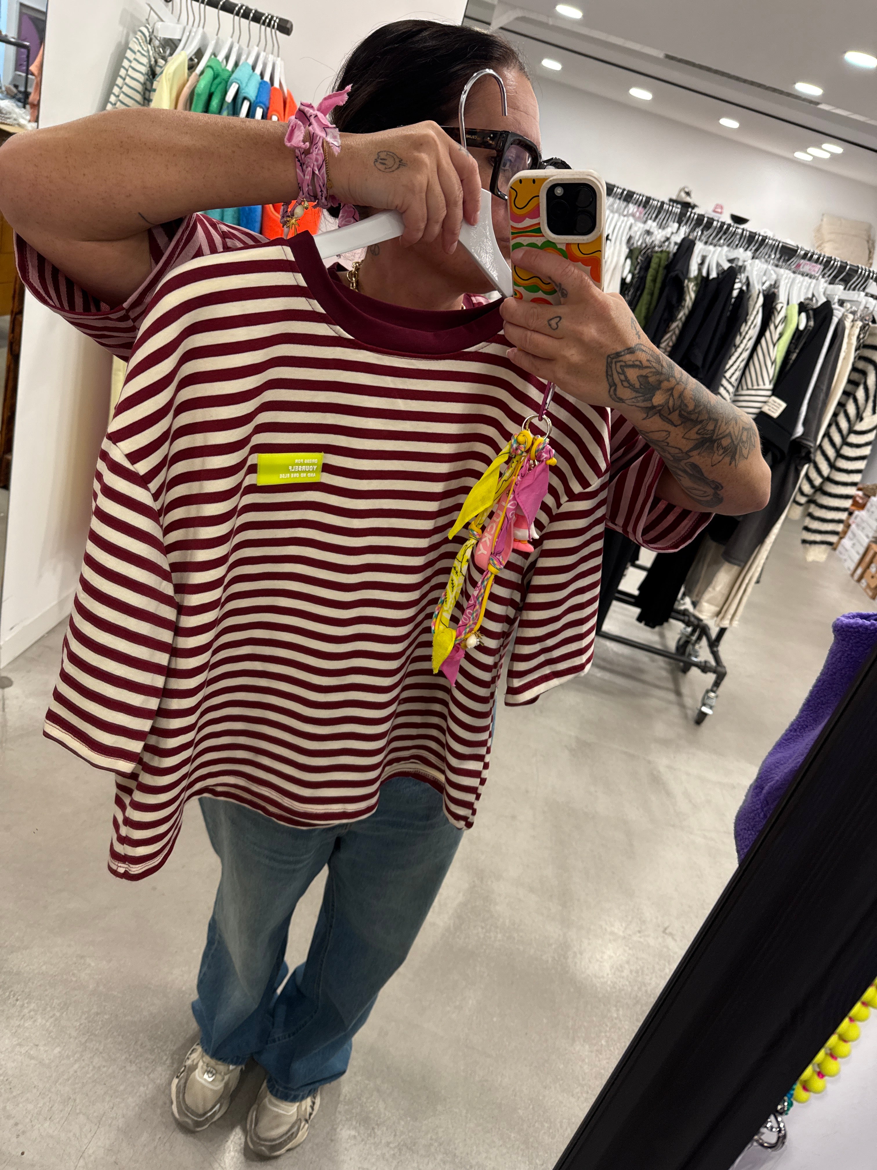 T-Shirt Stripe Dress For