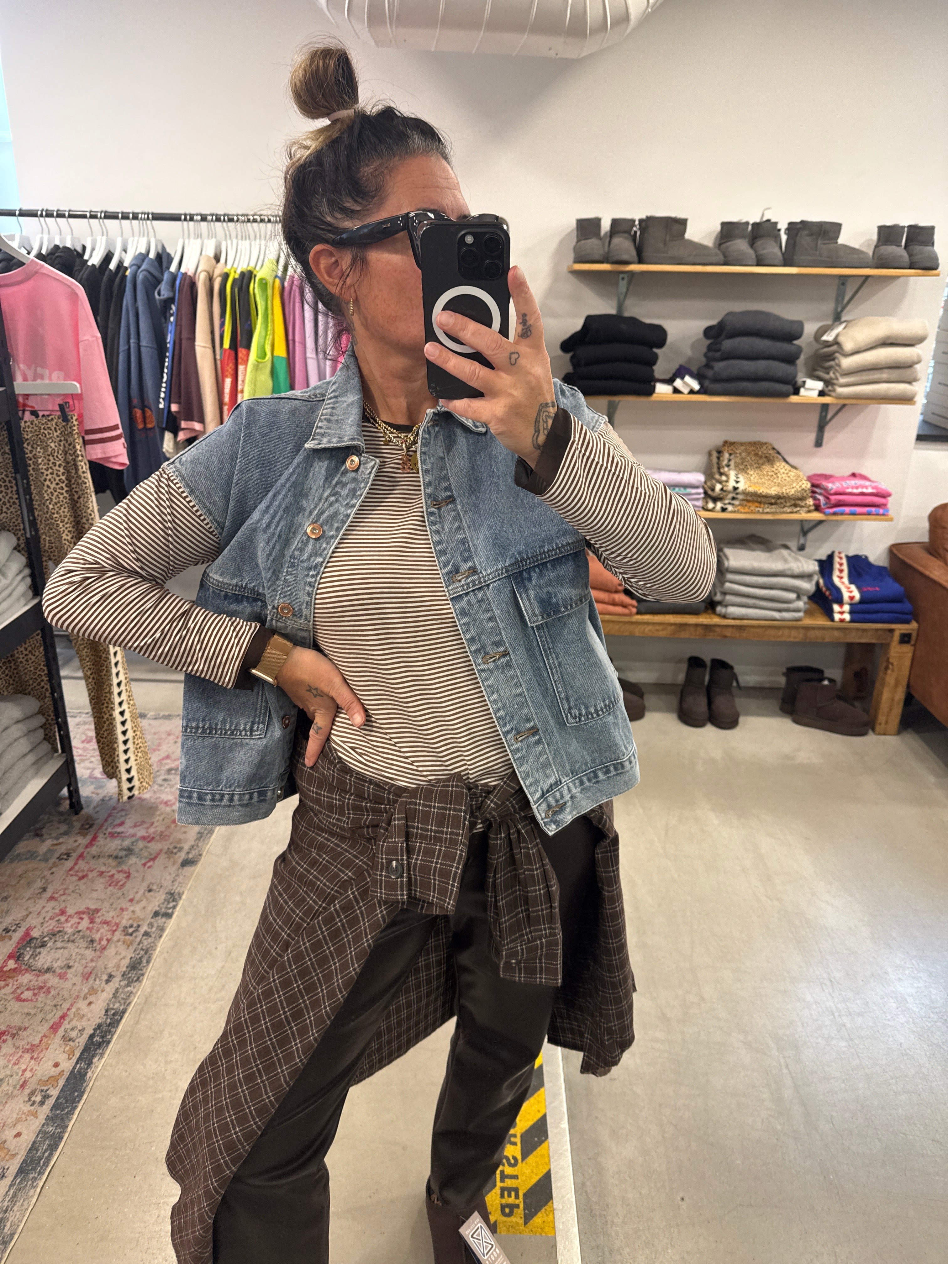 Longsleeve mesh Stripe