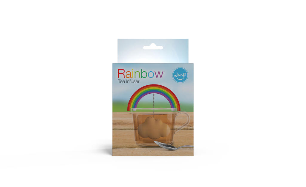 Regenbogen Tee Ei