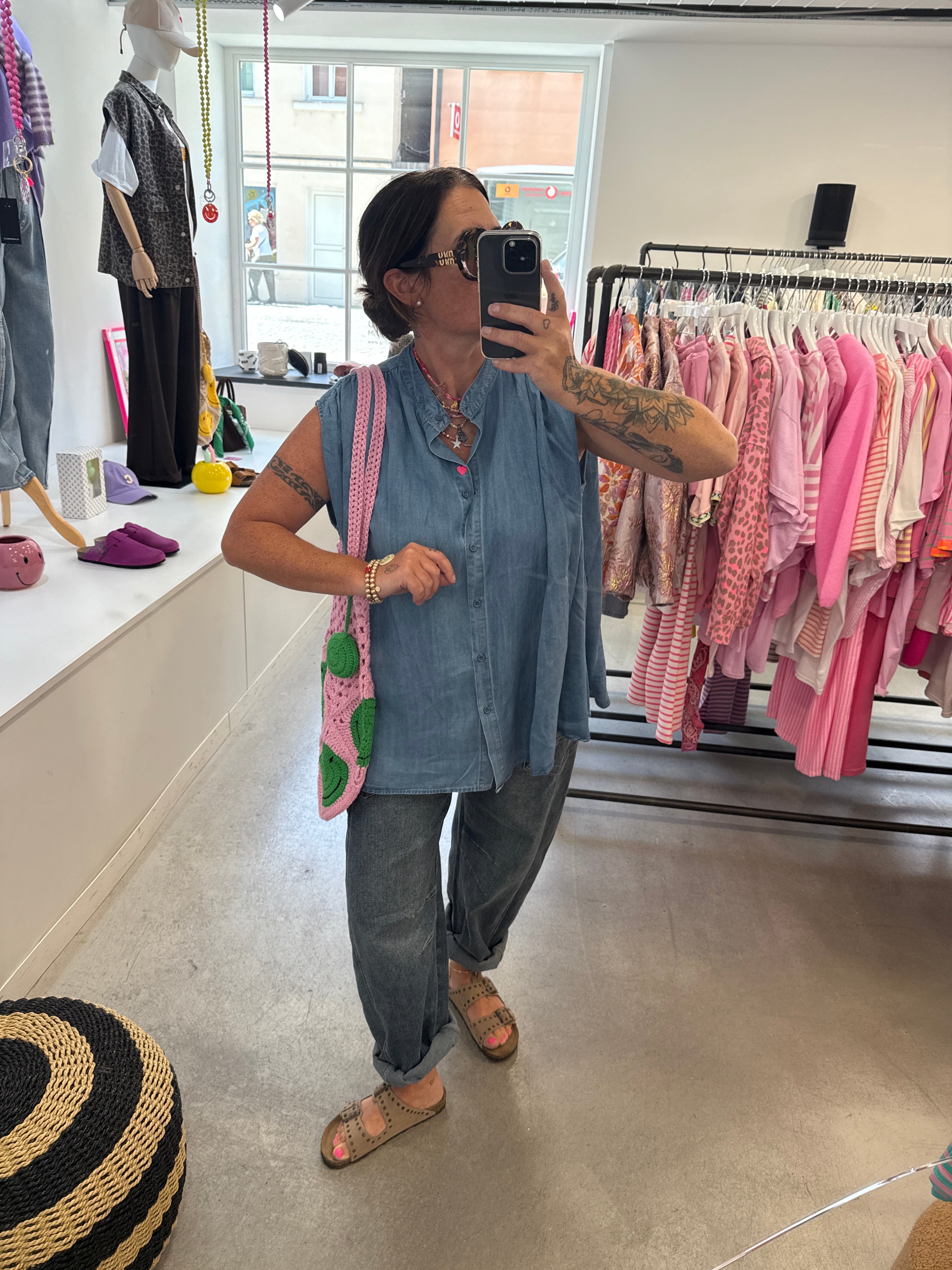 Bluse Summer Denim