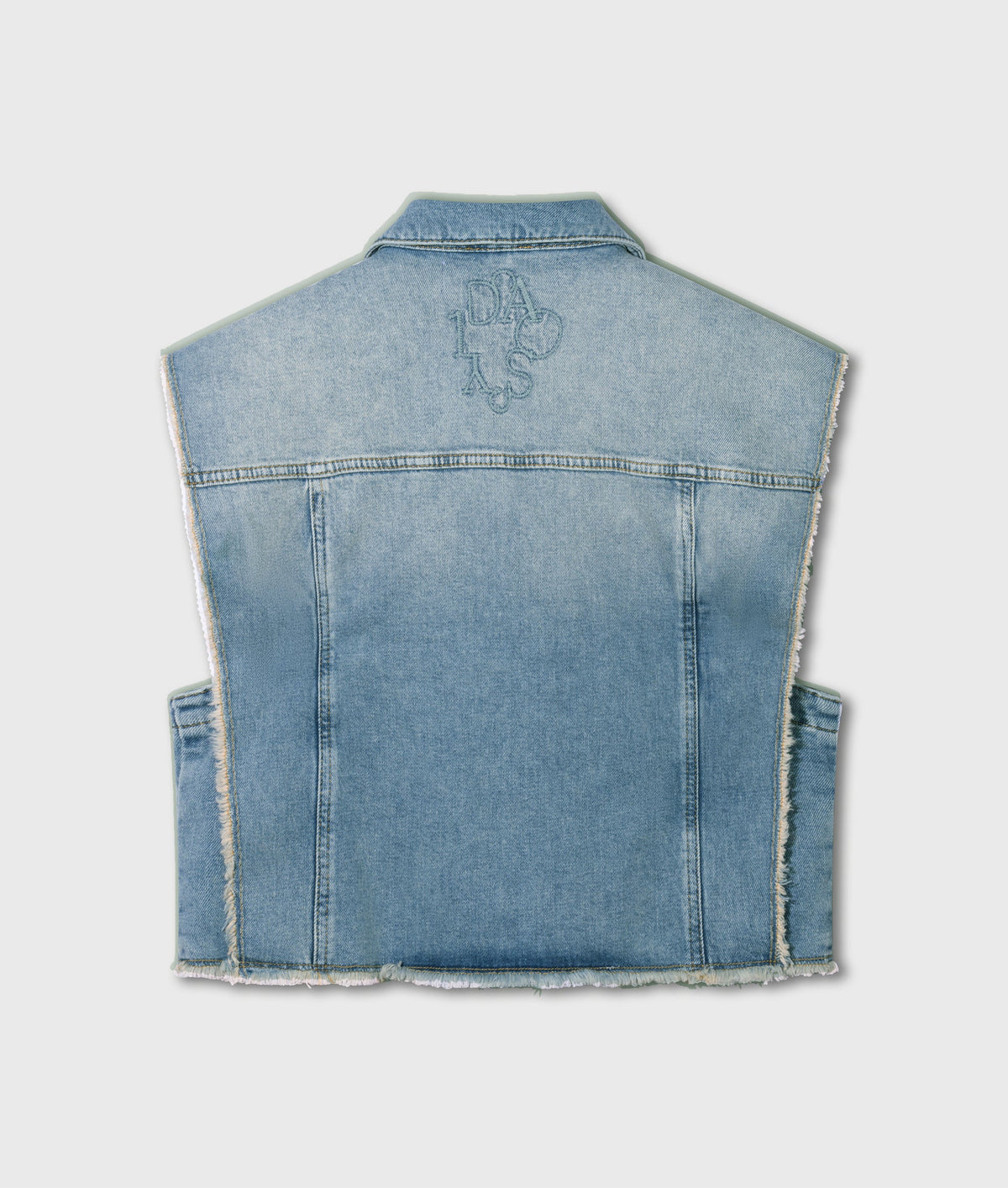 Cropped Denim Gilet 10Days
