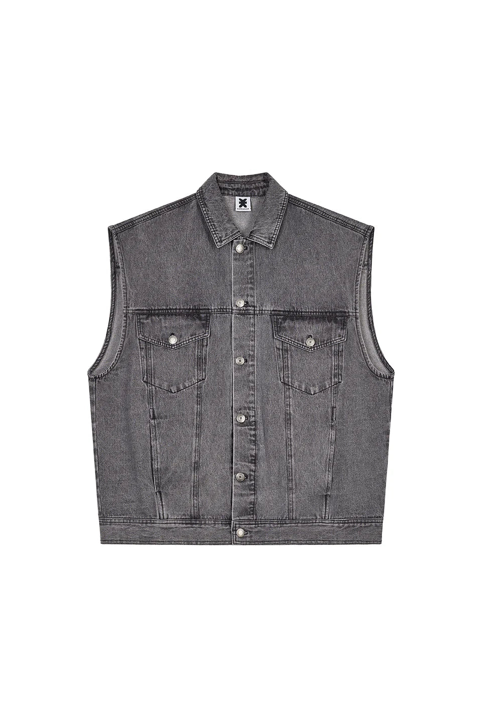 KKLBL Denim Vest Grey