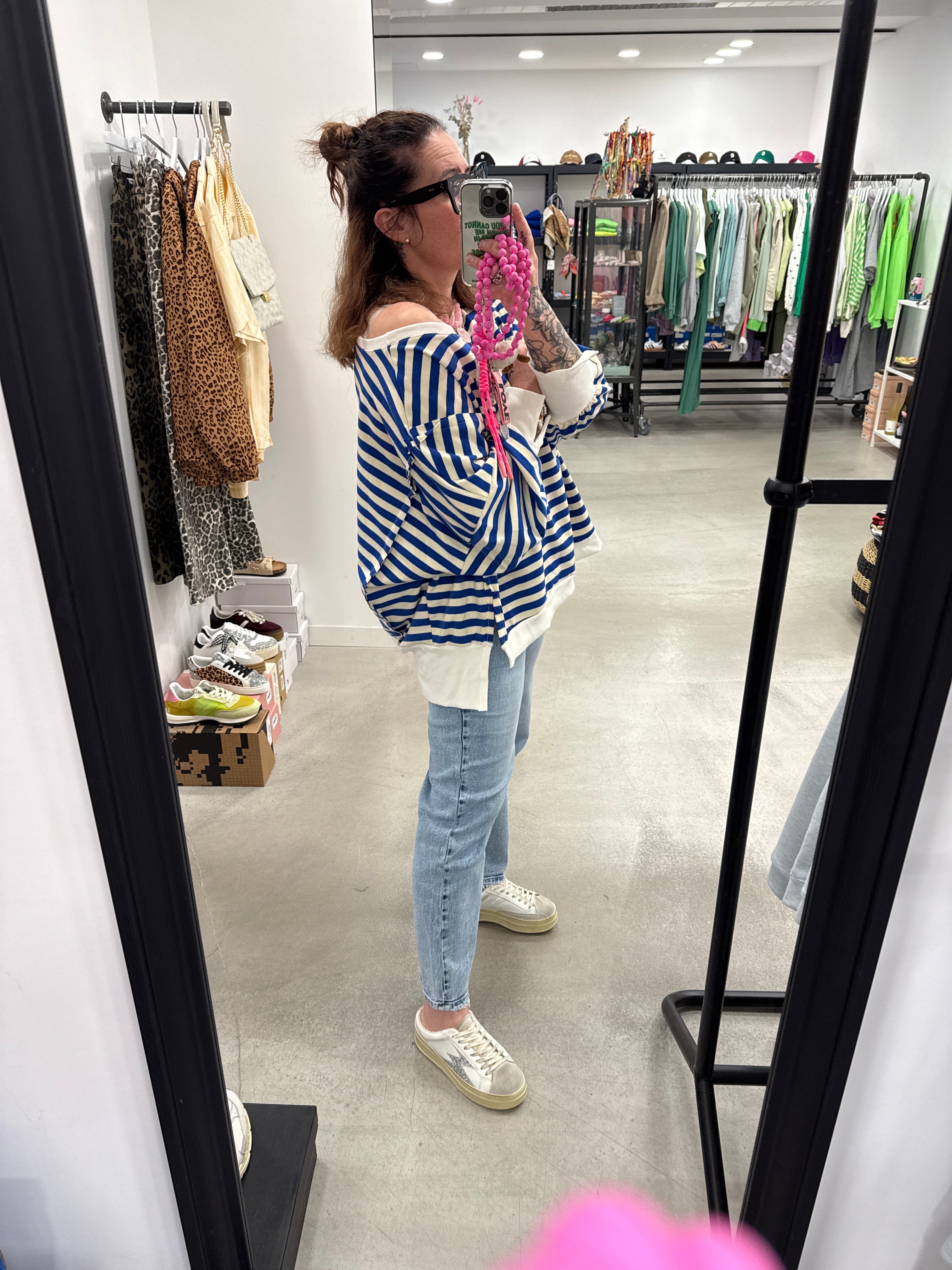 Pullover Oversize royal