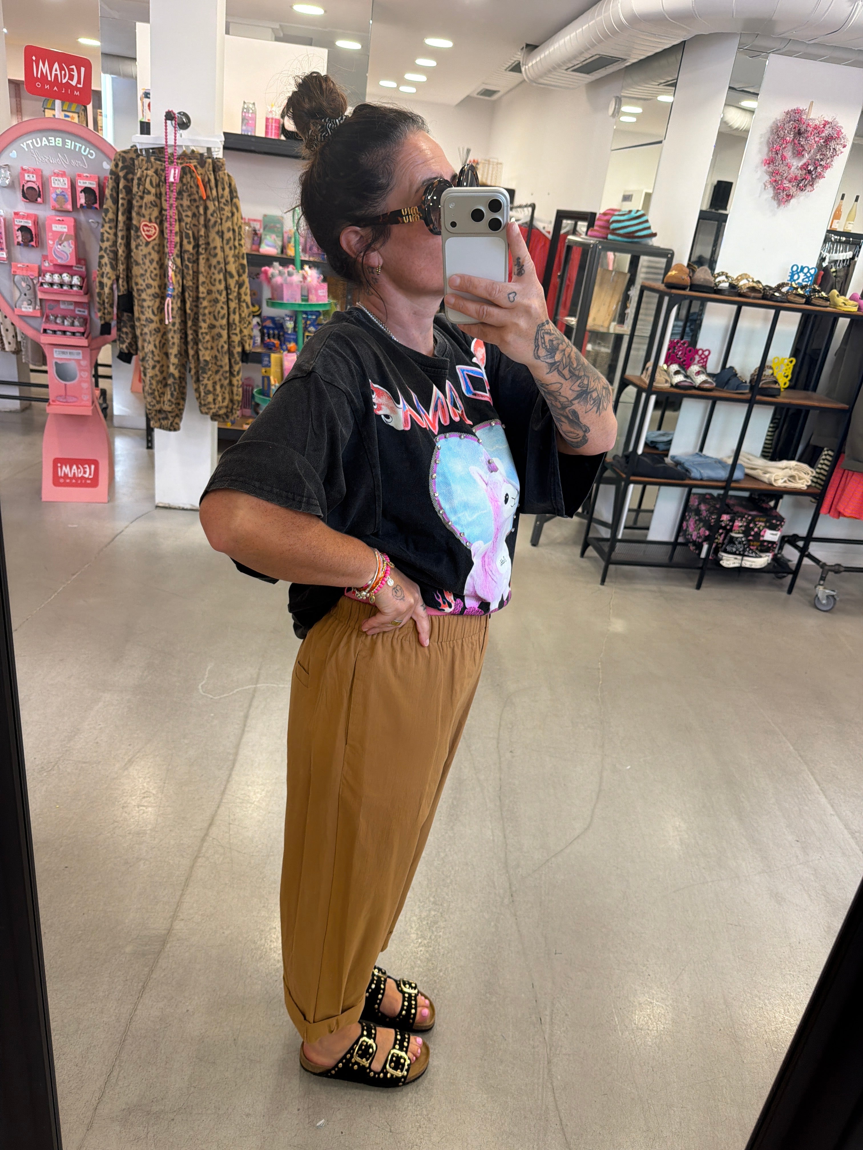 Hose Lola camel