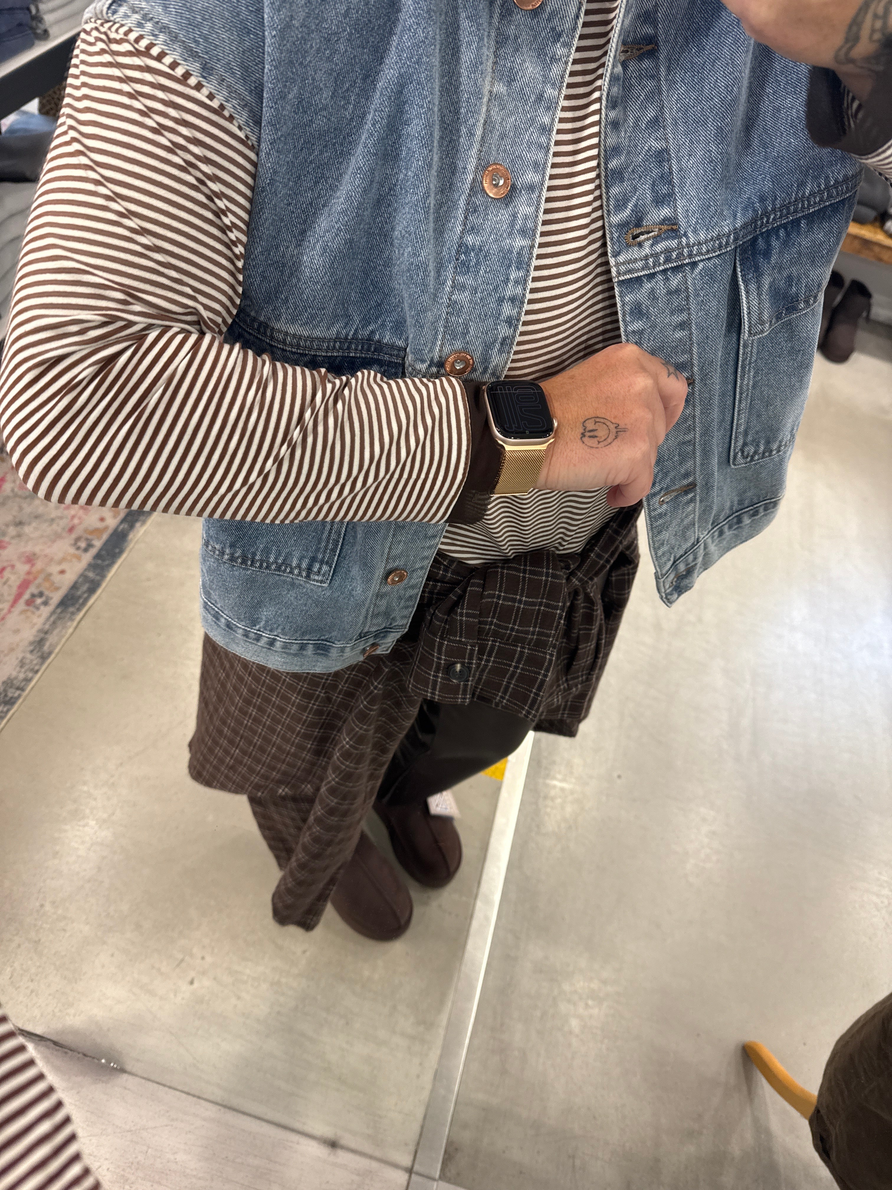 Longsleeve mesh Stripe