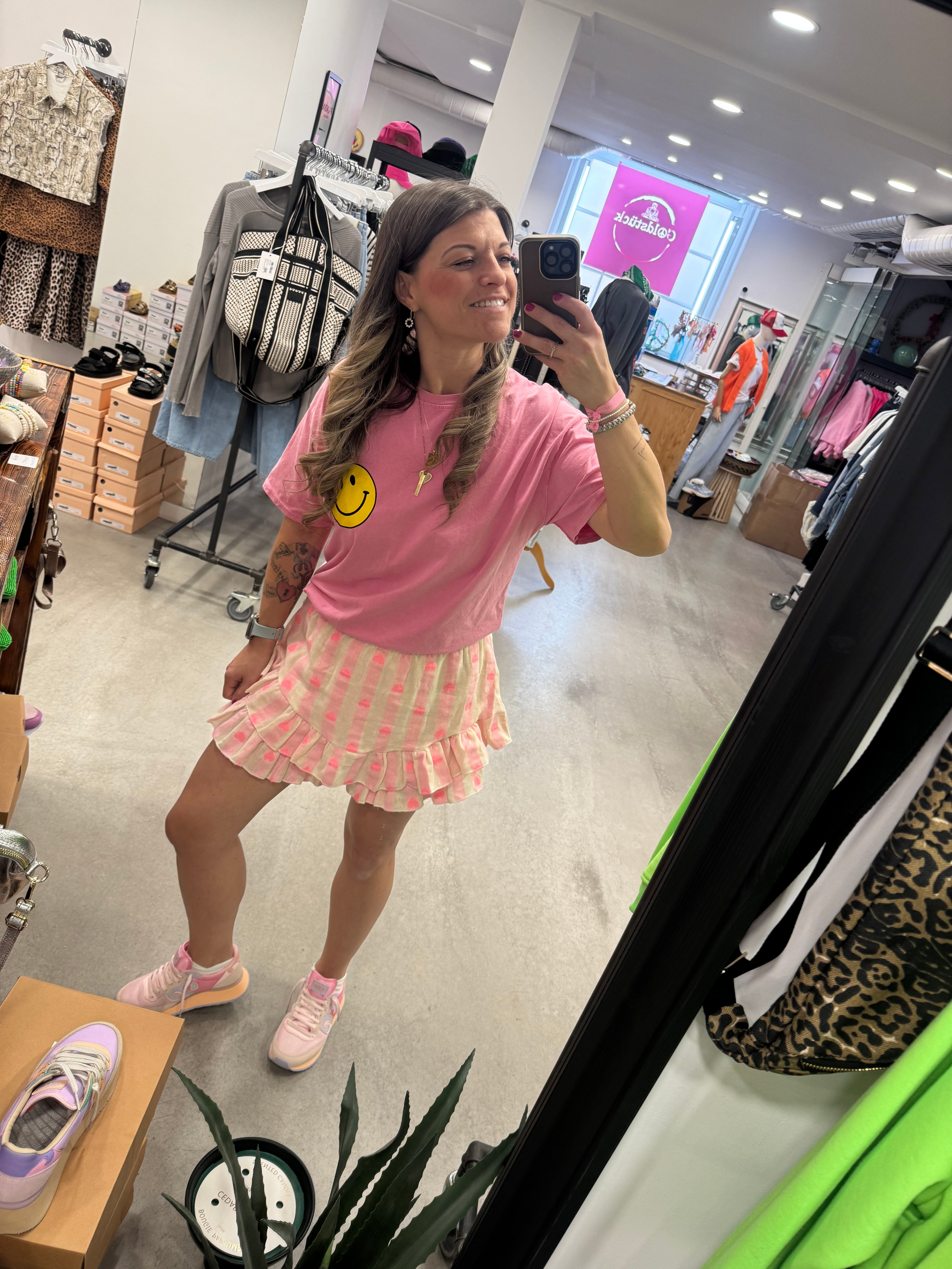 Hose Hosenrock Heart Stripe