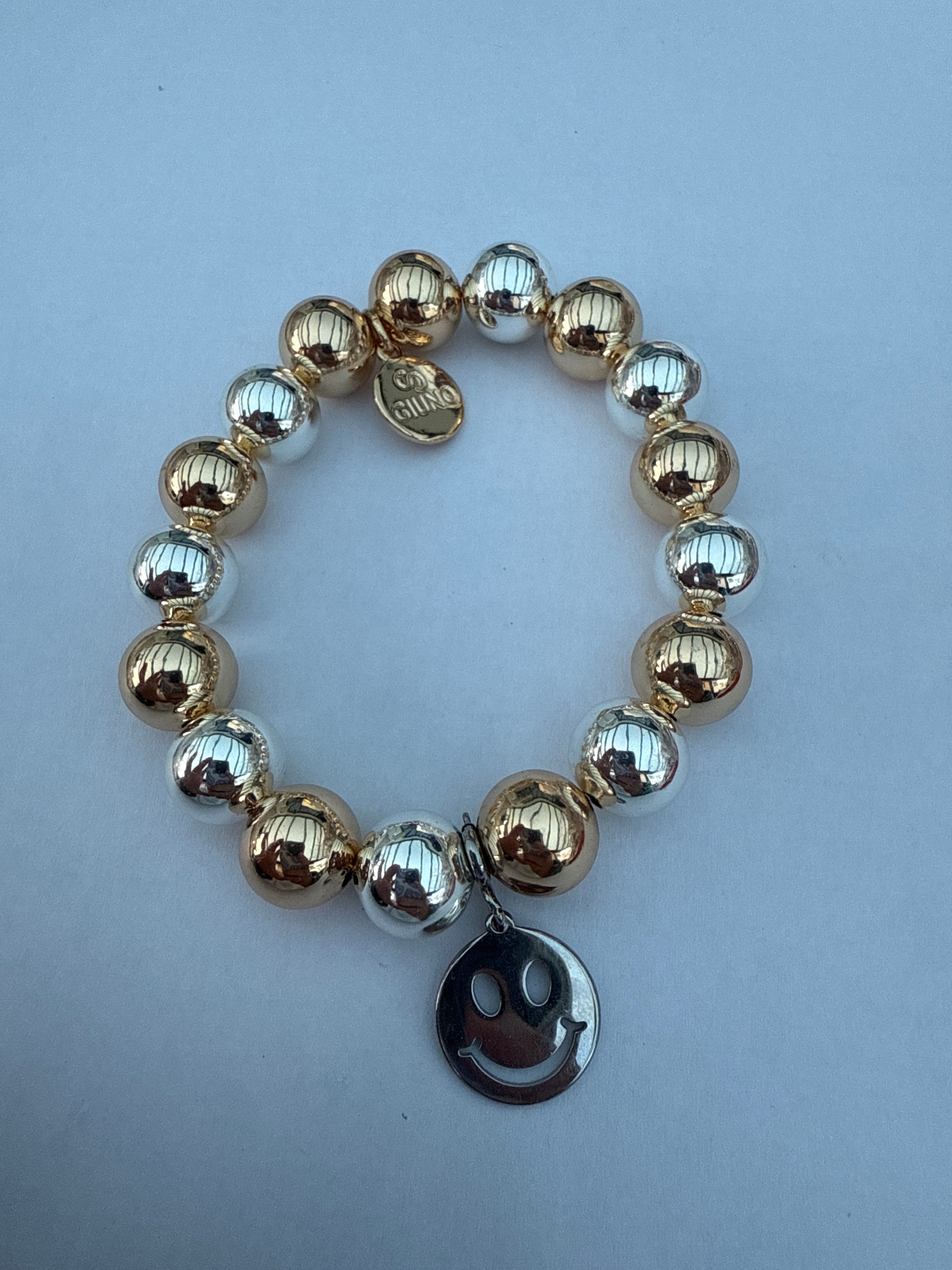 Armband Mix silber gold