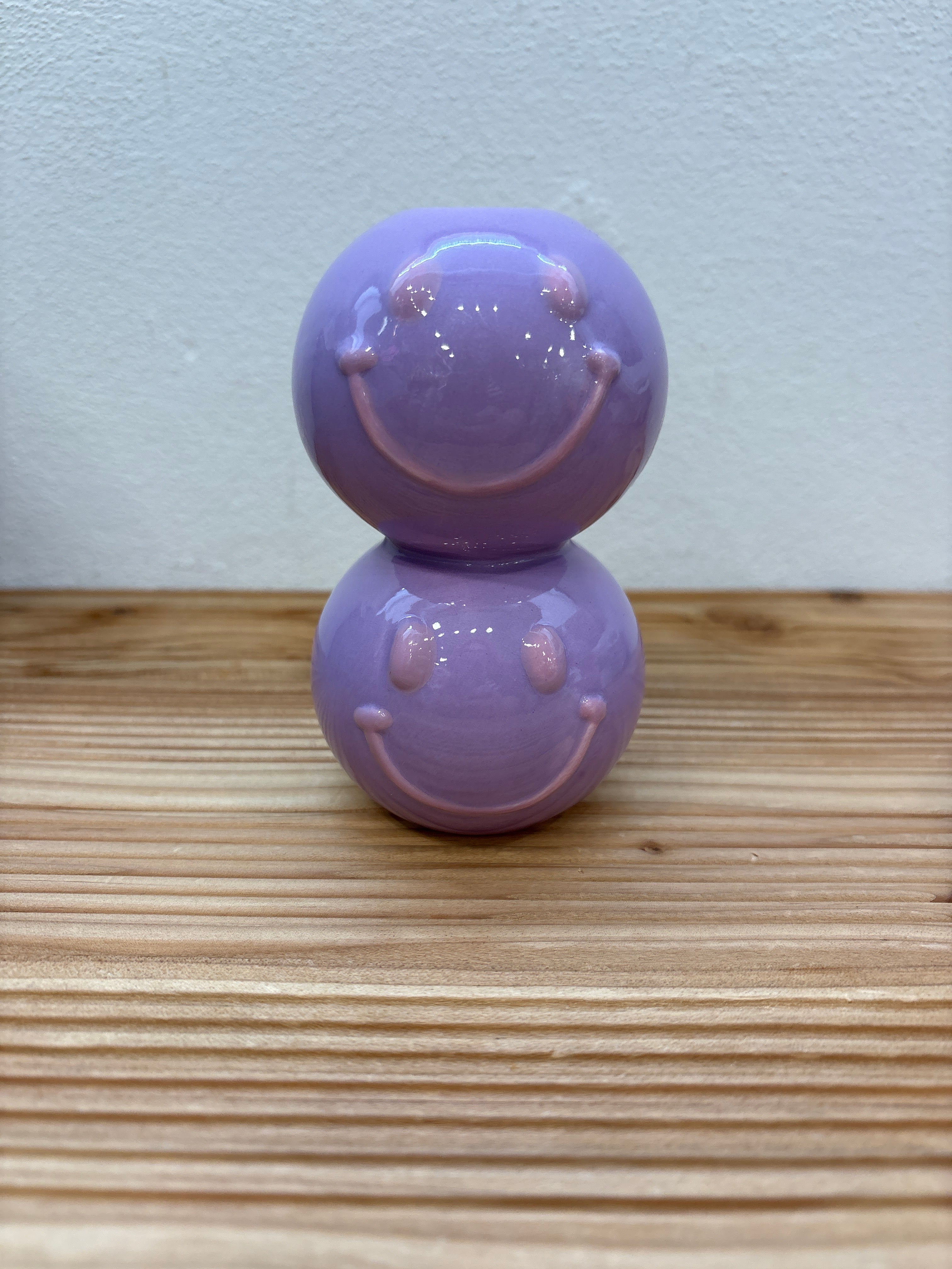 Kerzenständer smiley