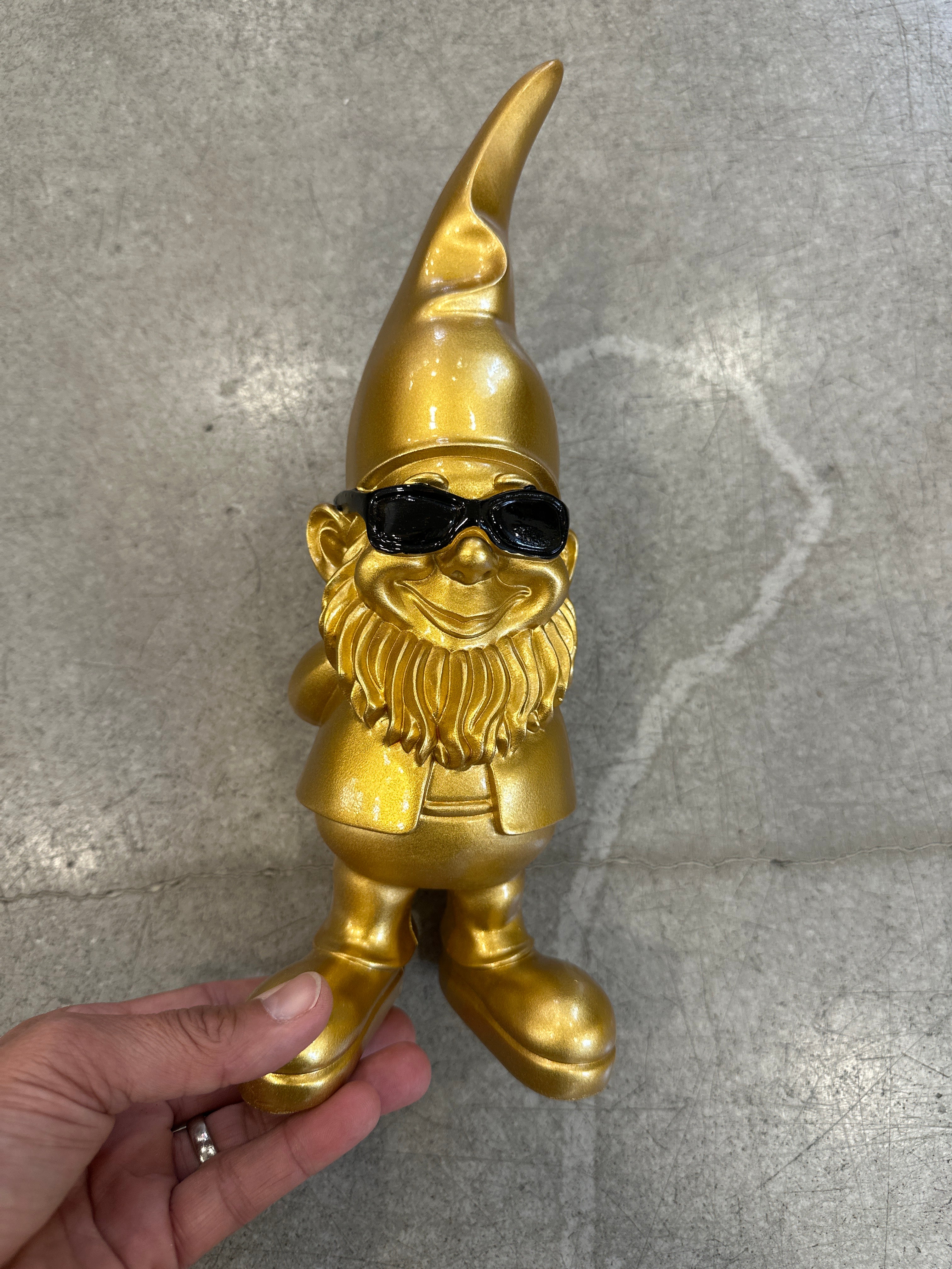 Gartenzwerg Gold