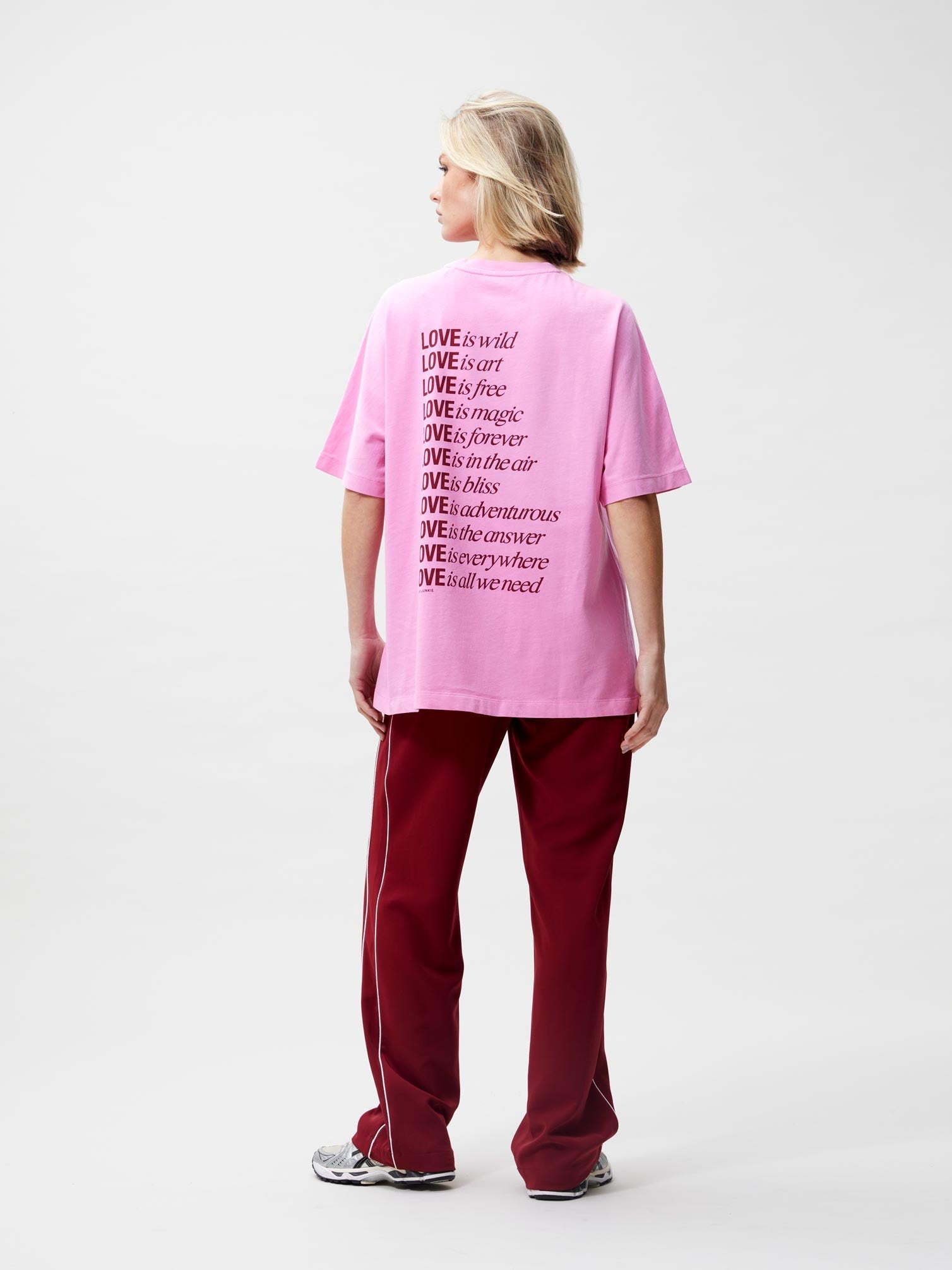CWJ Oversized Tshirt pink