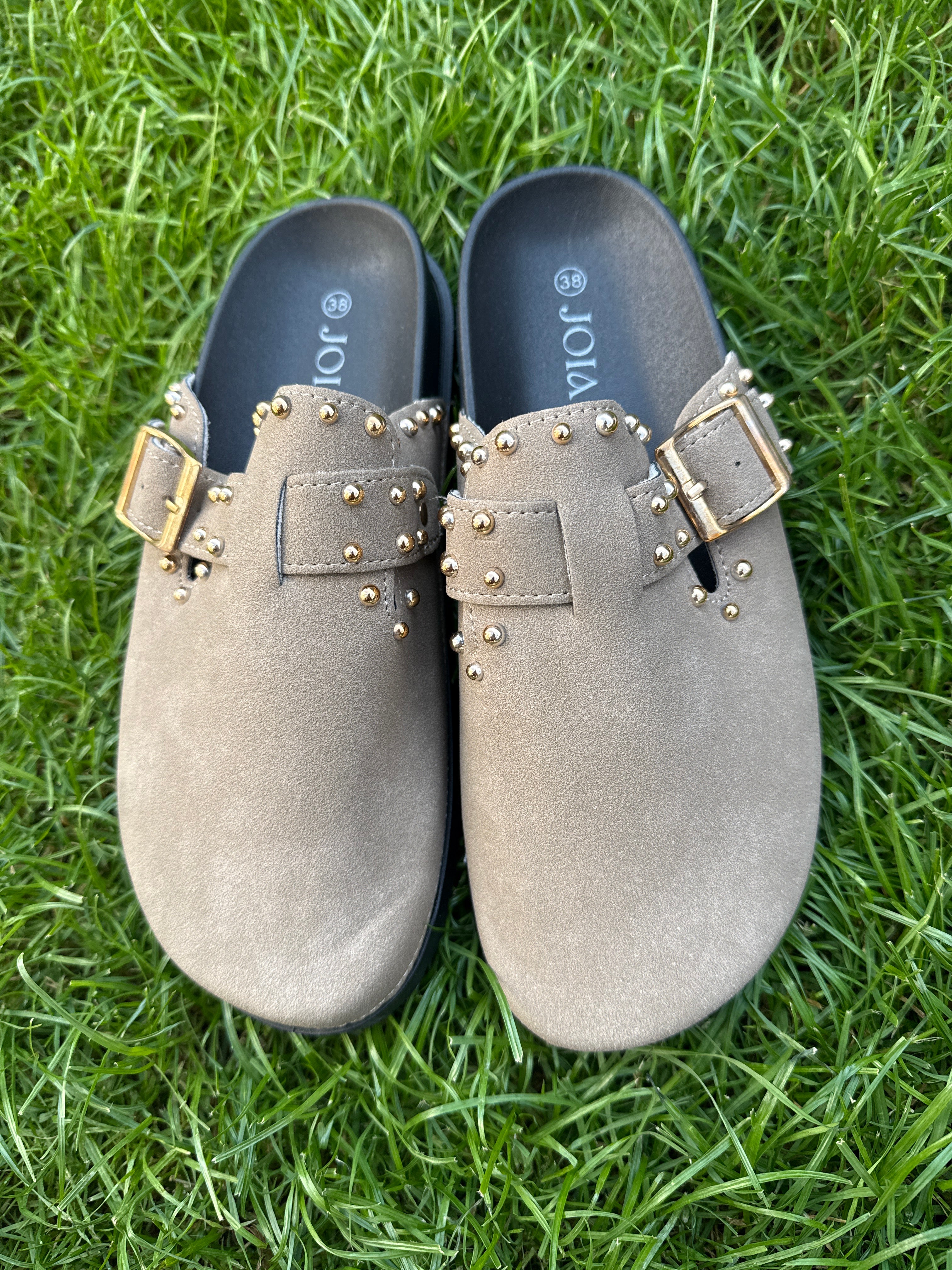Schuhe Clogs nude
