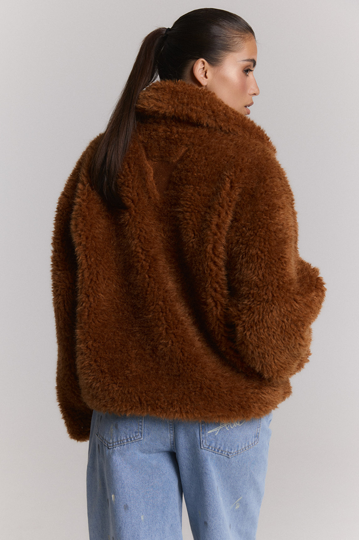 FAUX FUR COAT Alix the LAbel