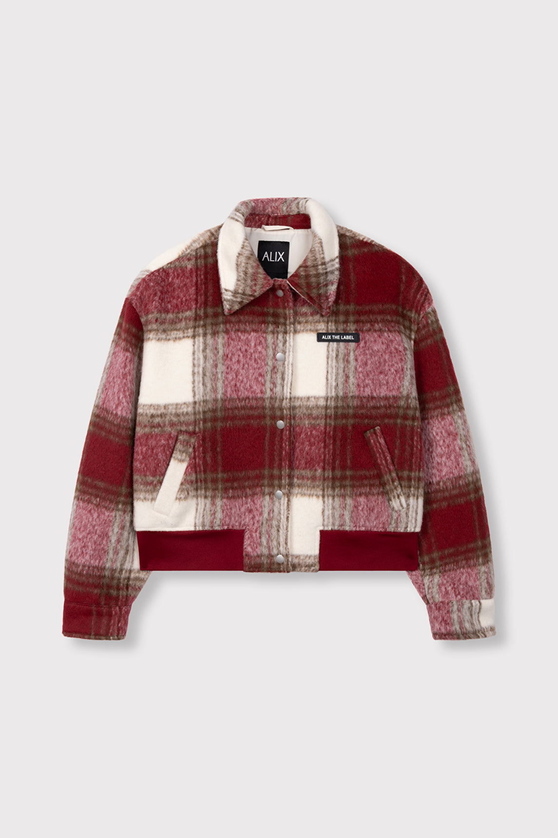 HAIRY CHECK JACKET Alix the Label