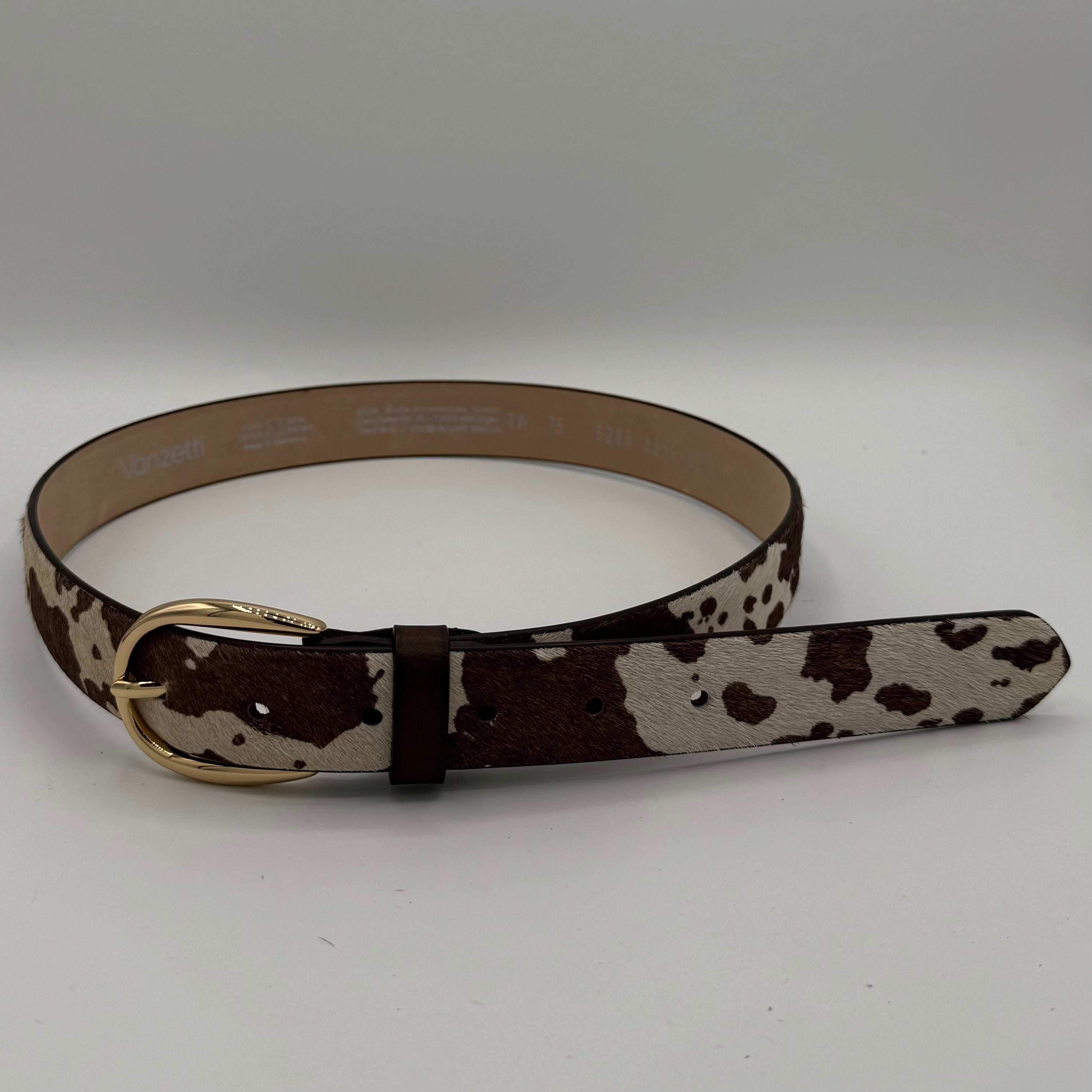 Vanzetti Gürtel Kuh Braun