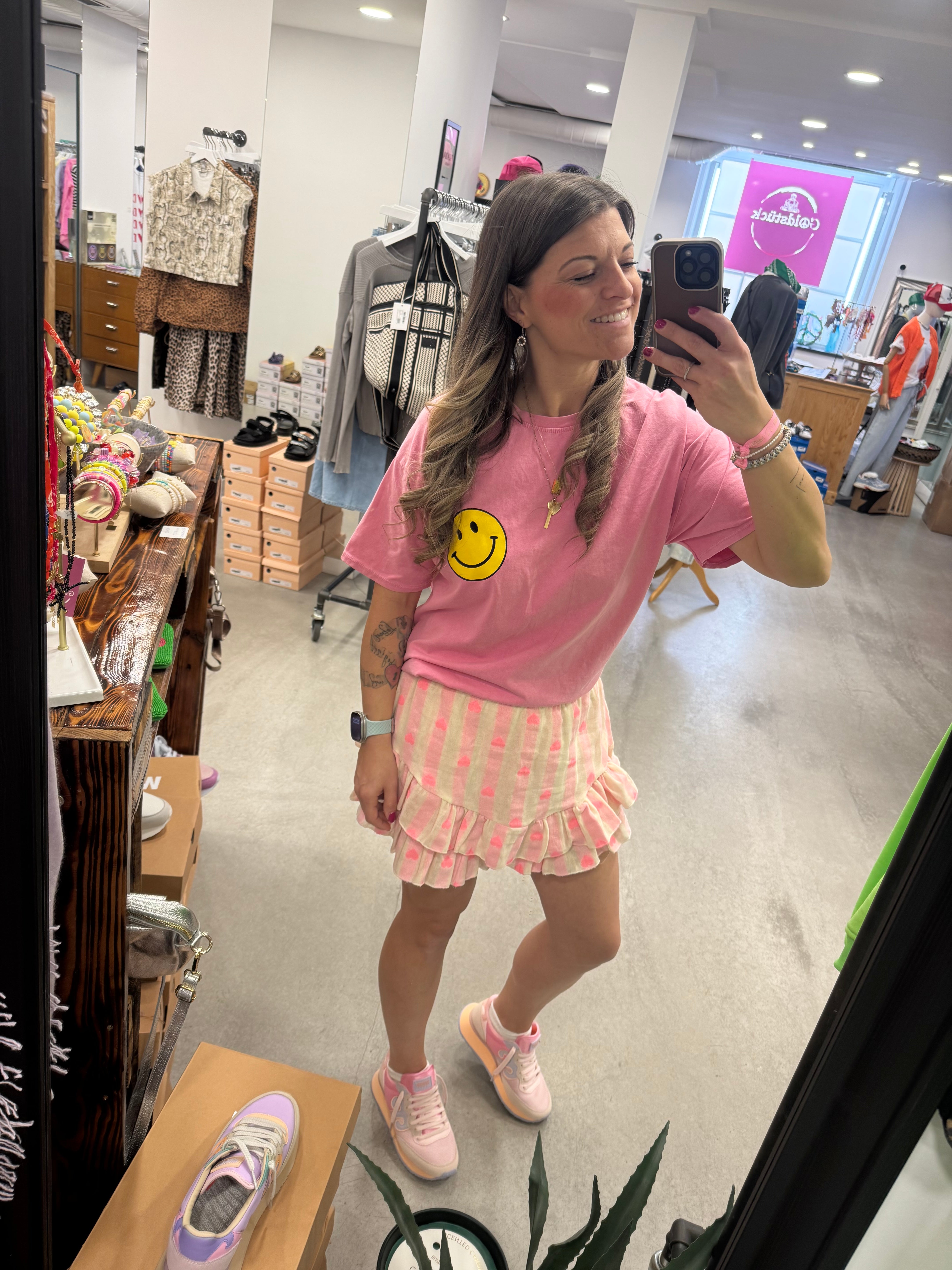 Hose Hosenrock Heart Stripe