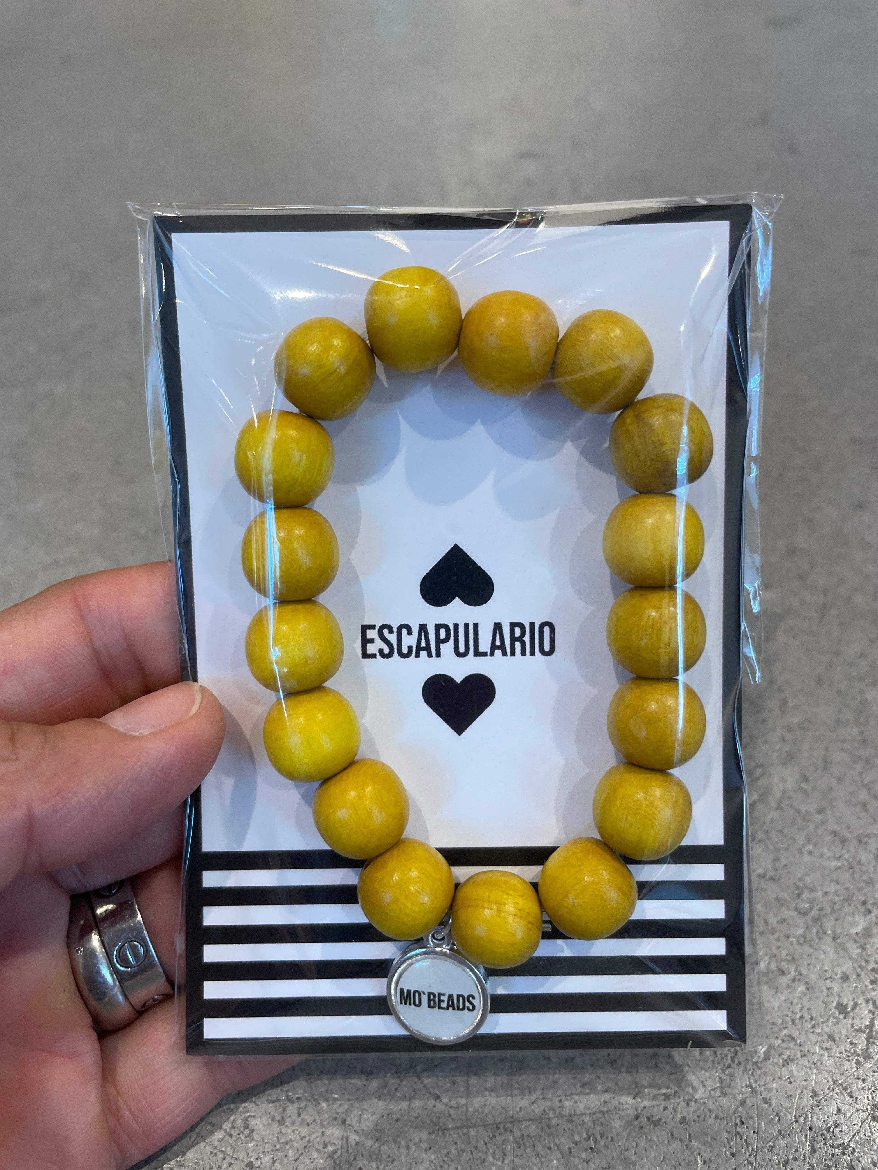 Armband Holzperle