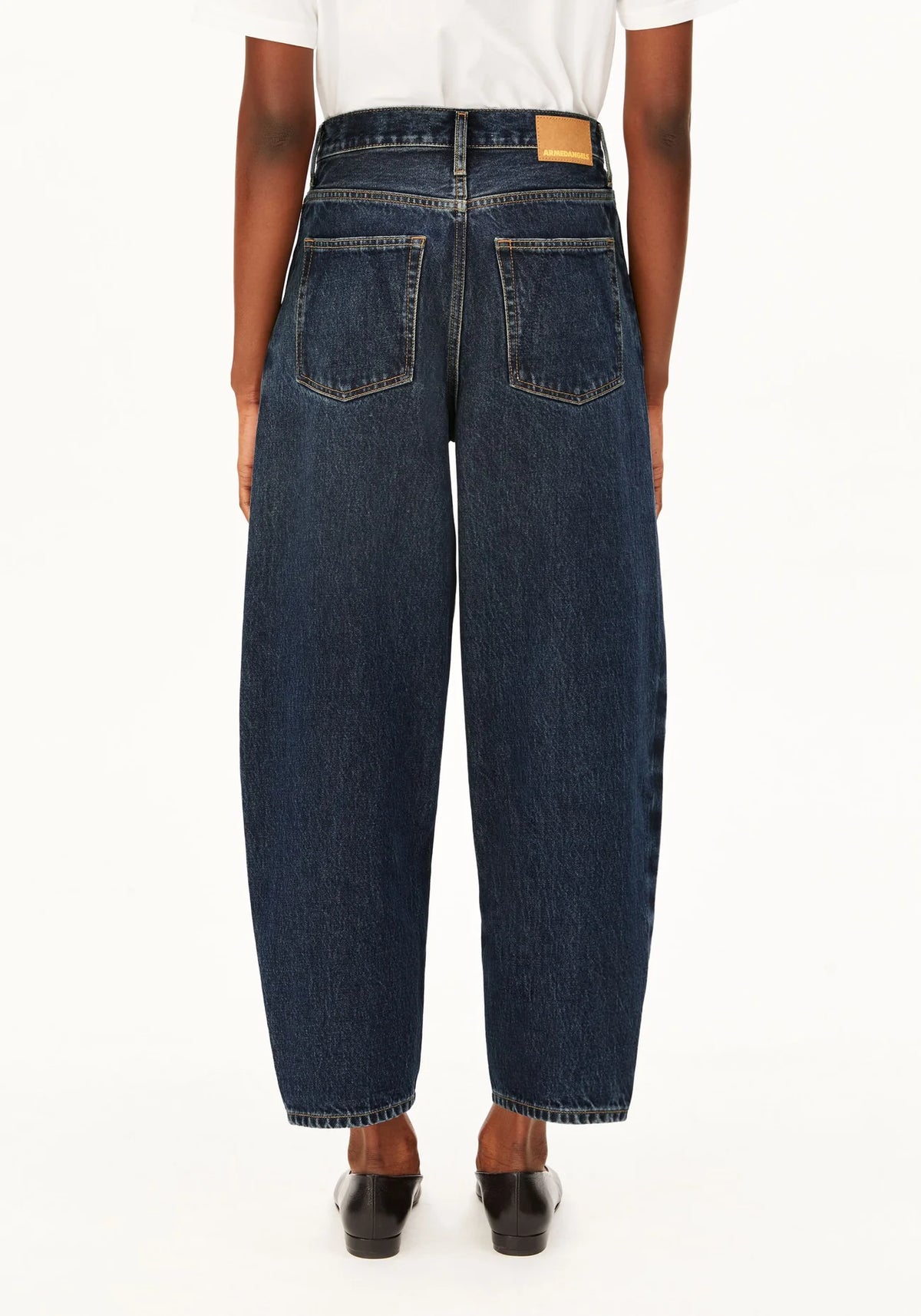 Armedangels Hose BAARLY HIGH PANEL BARREL JEANS