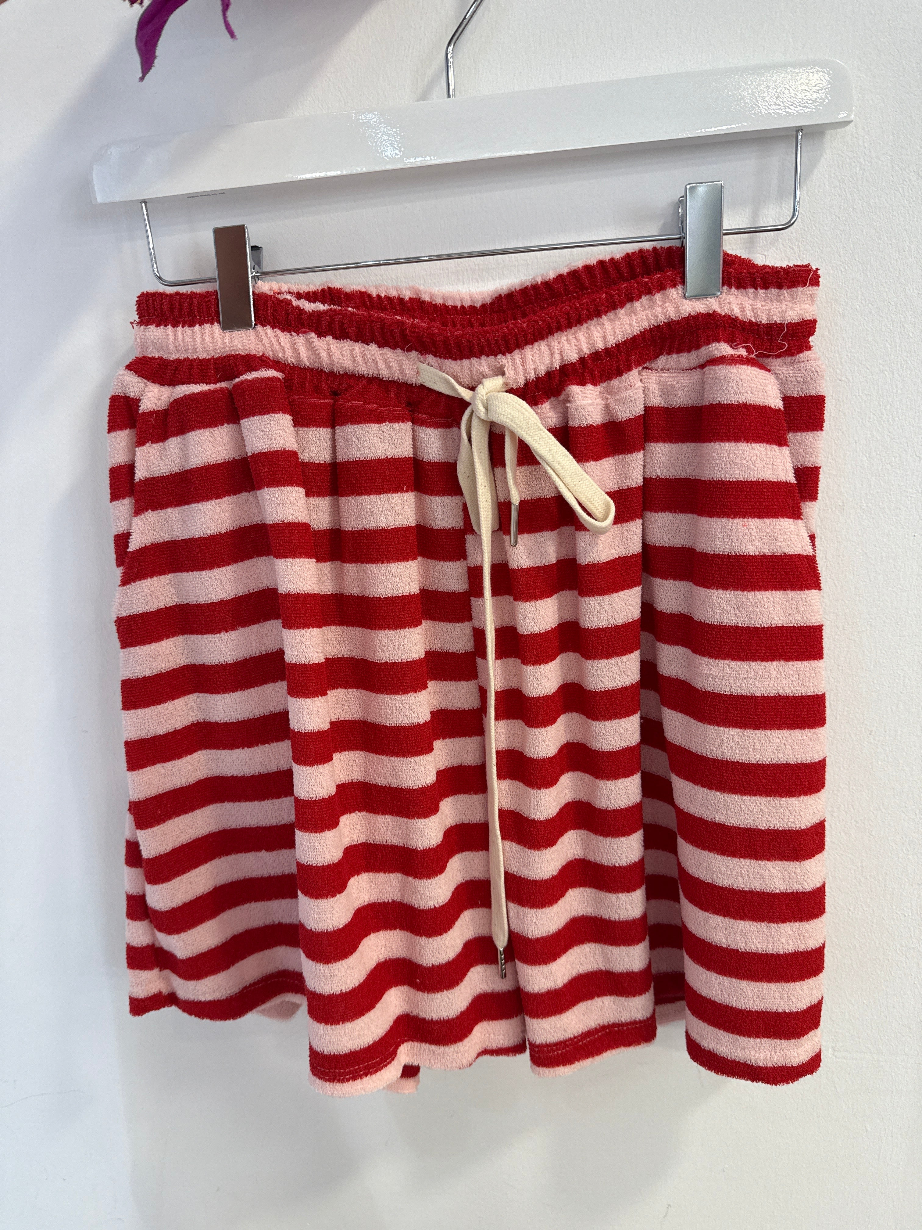 Hose Short Frottee Stripe