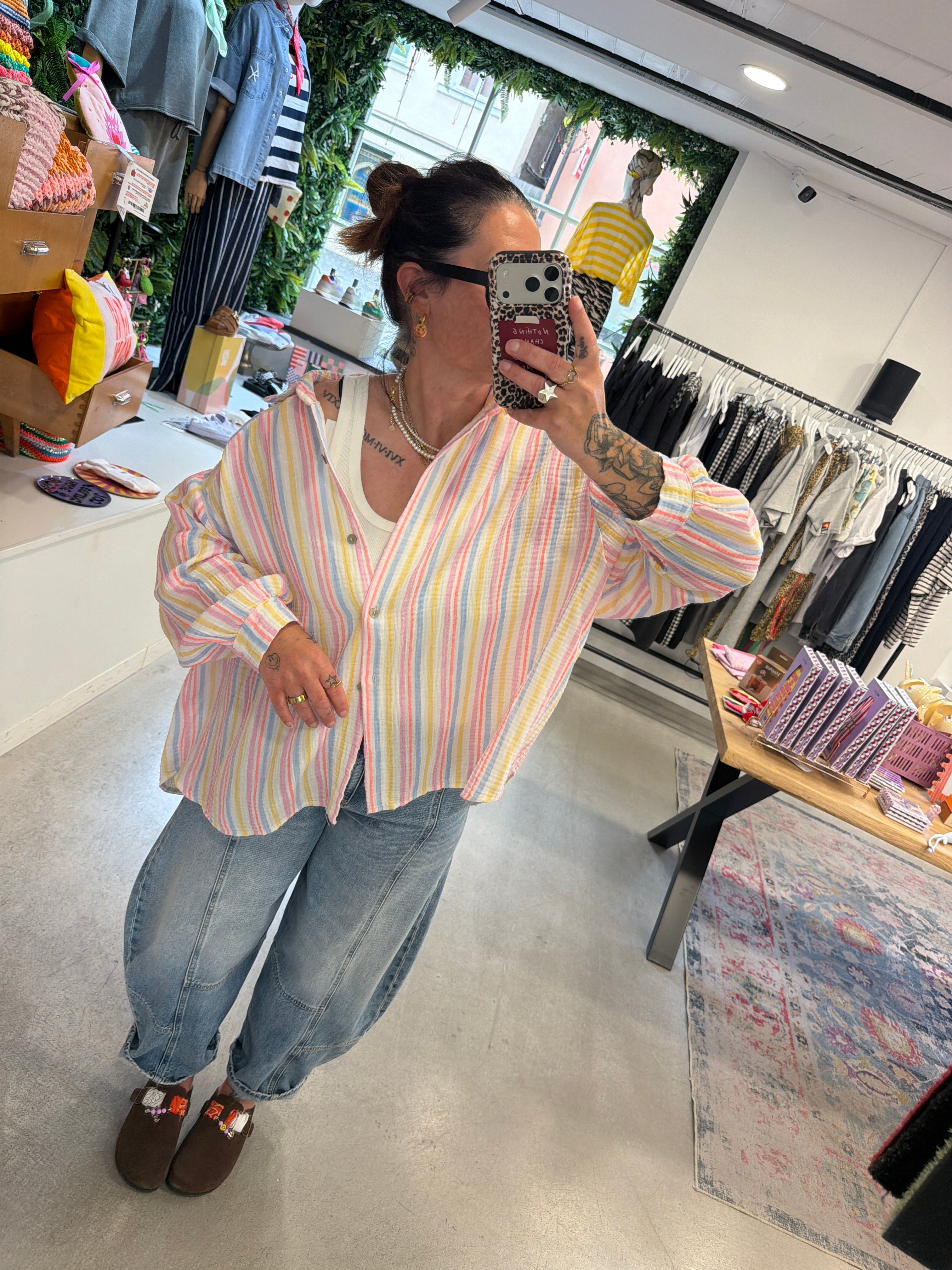 Bluse Musselin