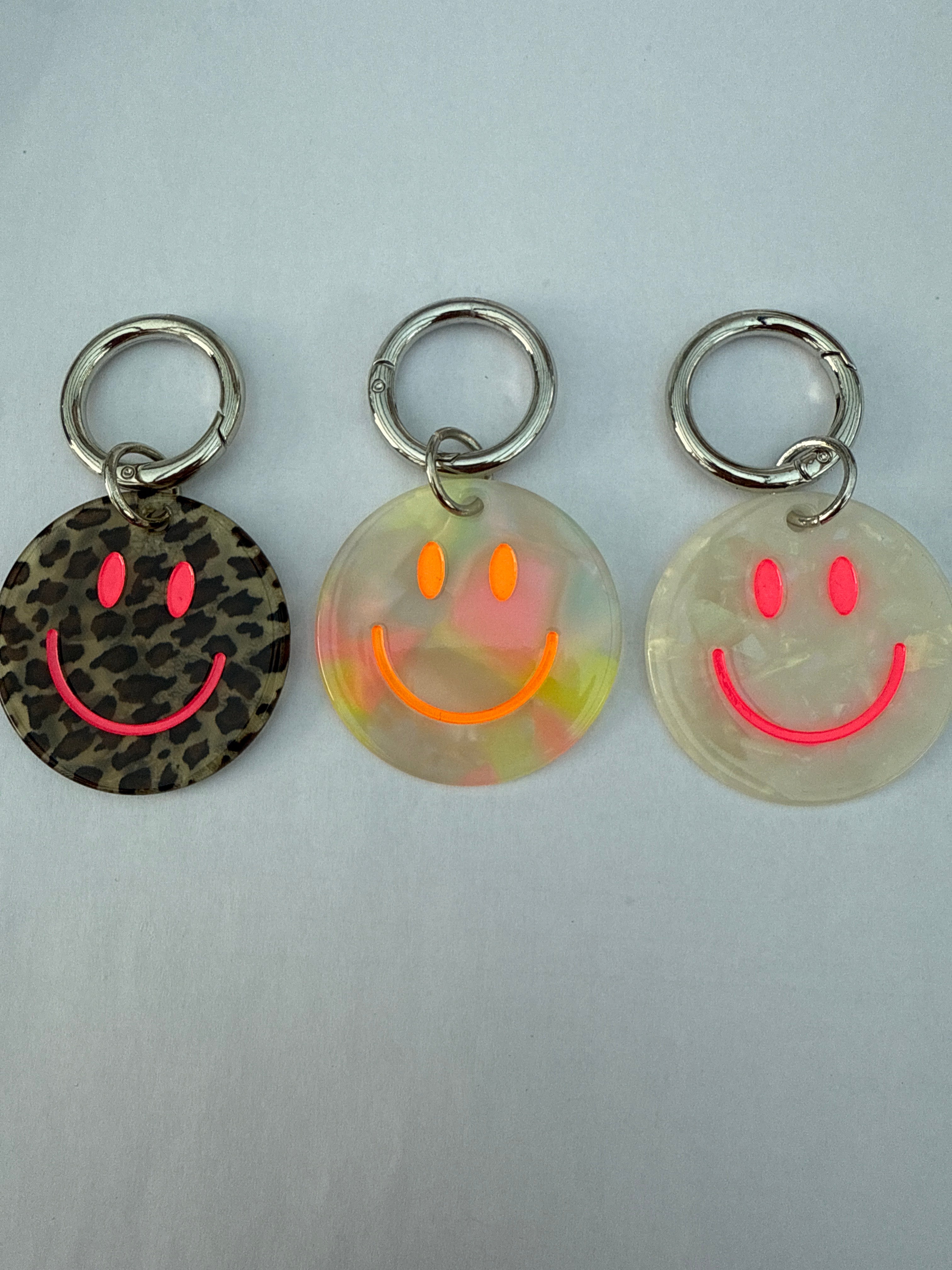 Schlüsselanhänger Smiley