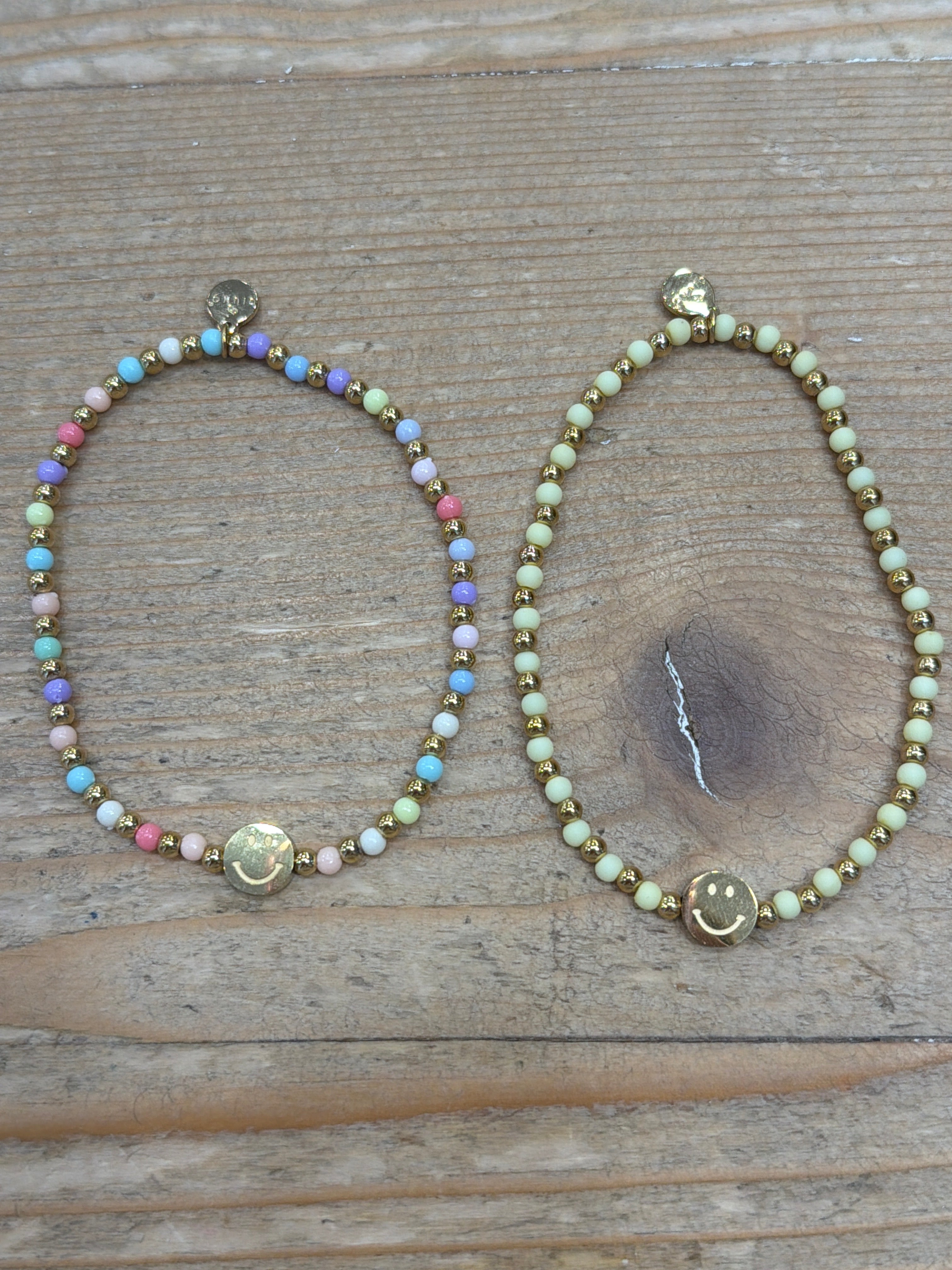Armband Smiley color