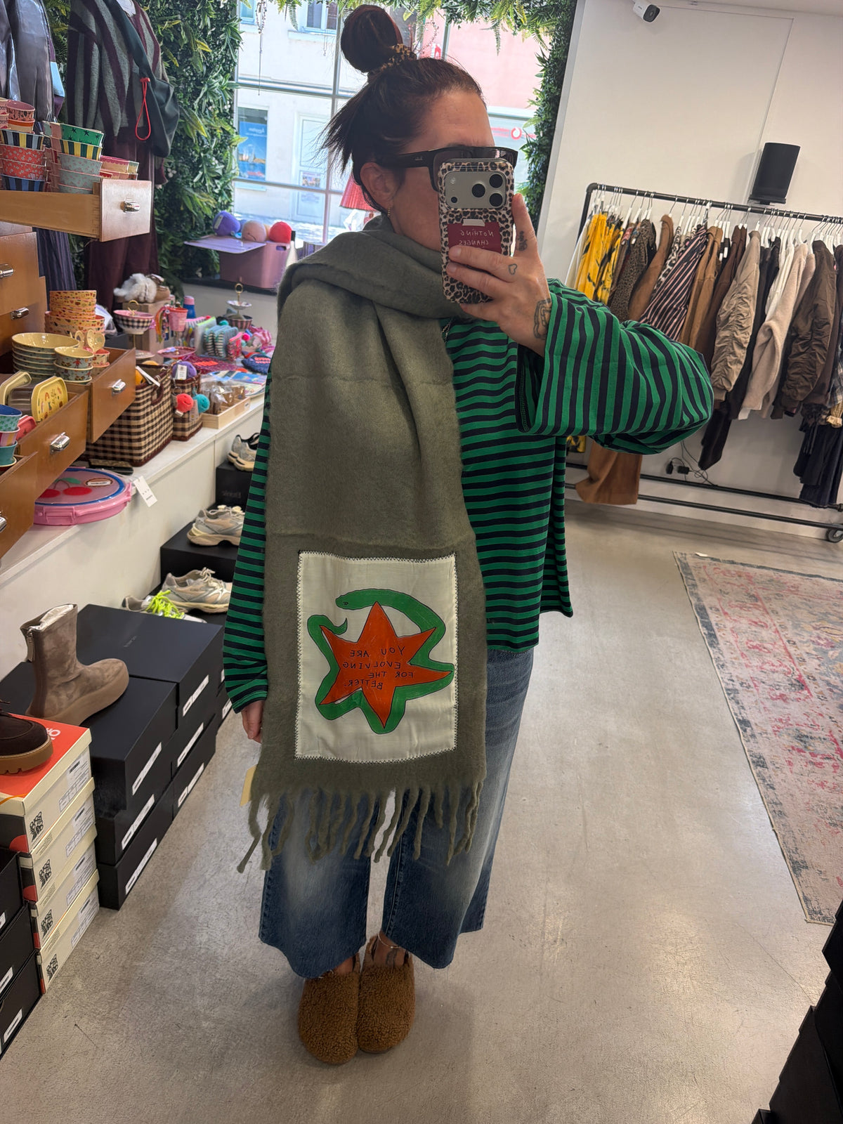 Schal Print