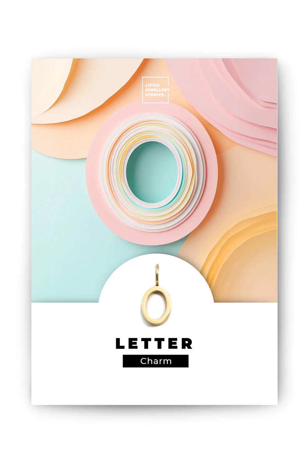 Kette Charm Letter LJS